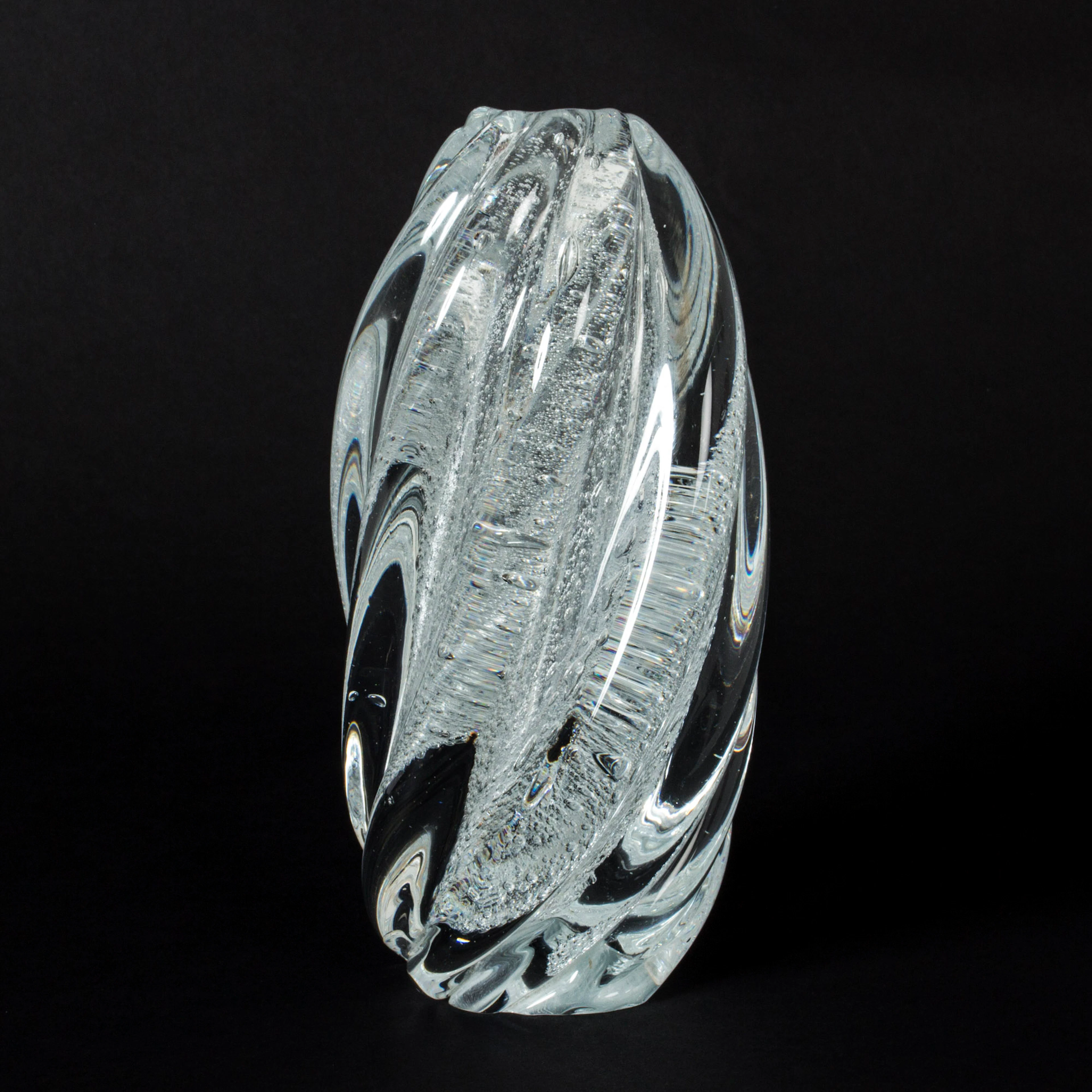 Glass vase by Tapio Wirkkala