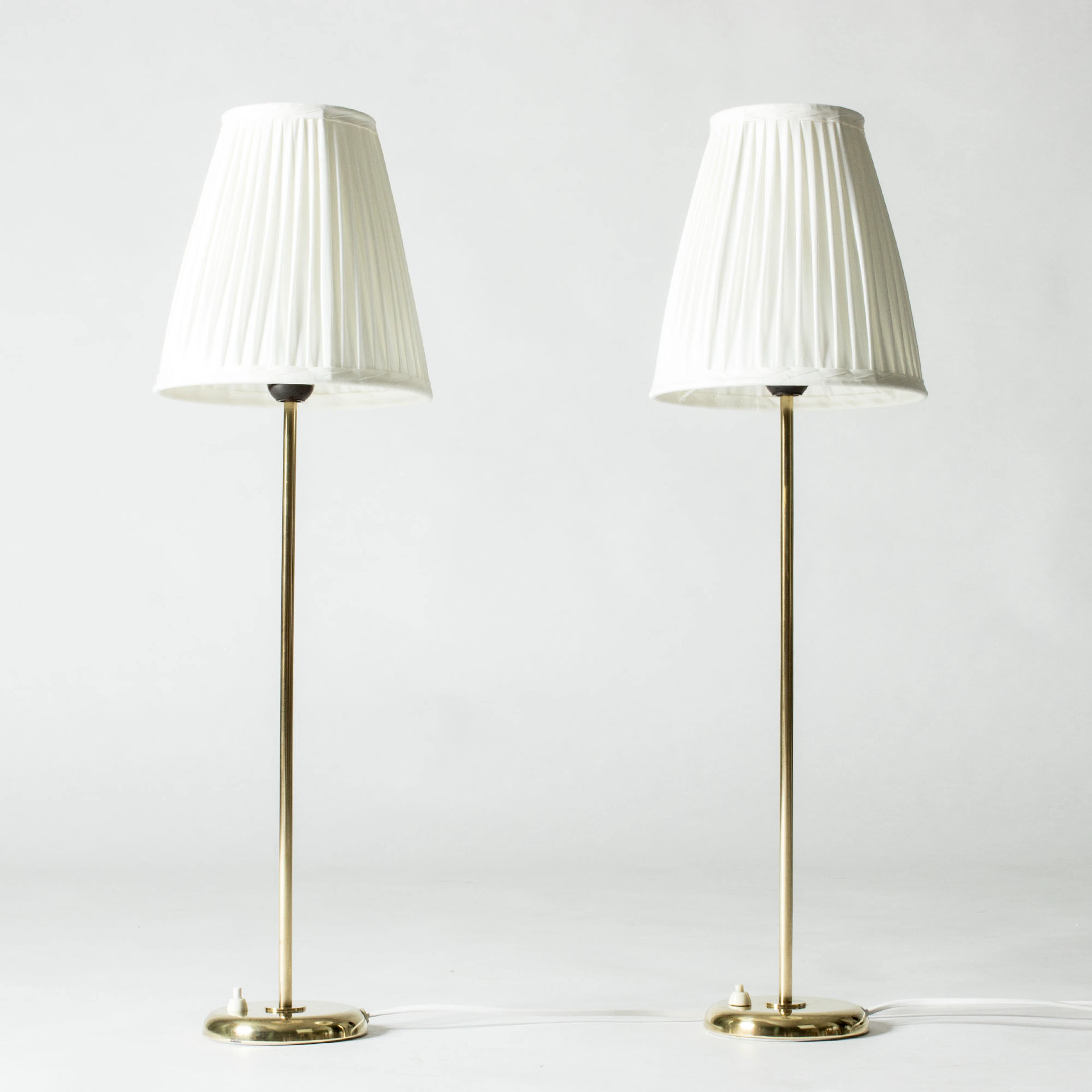 Midcentury table lamps from Böhlmarks