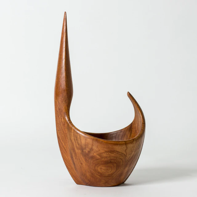 Teak bowl by Johnny Mattsson