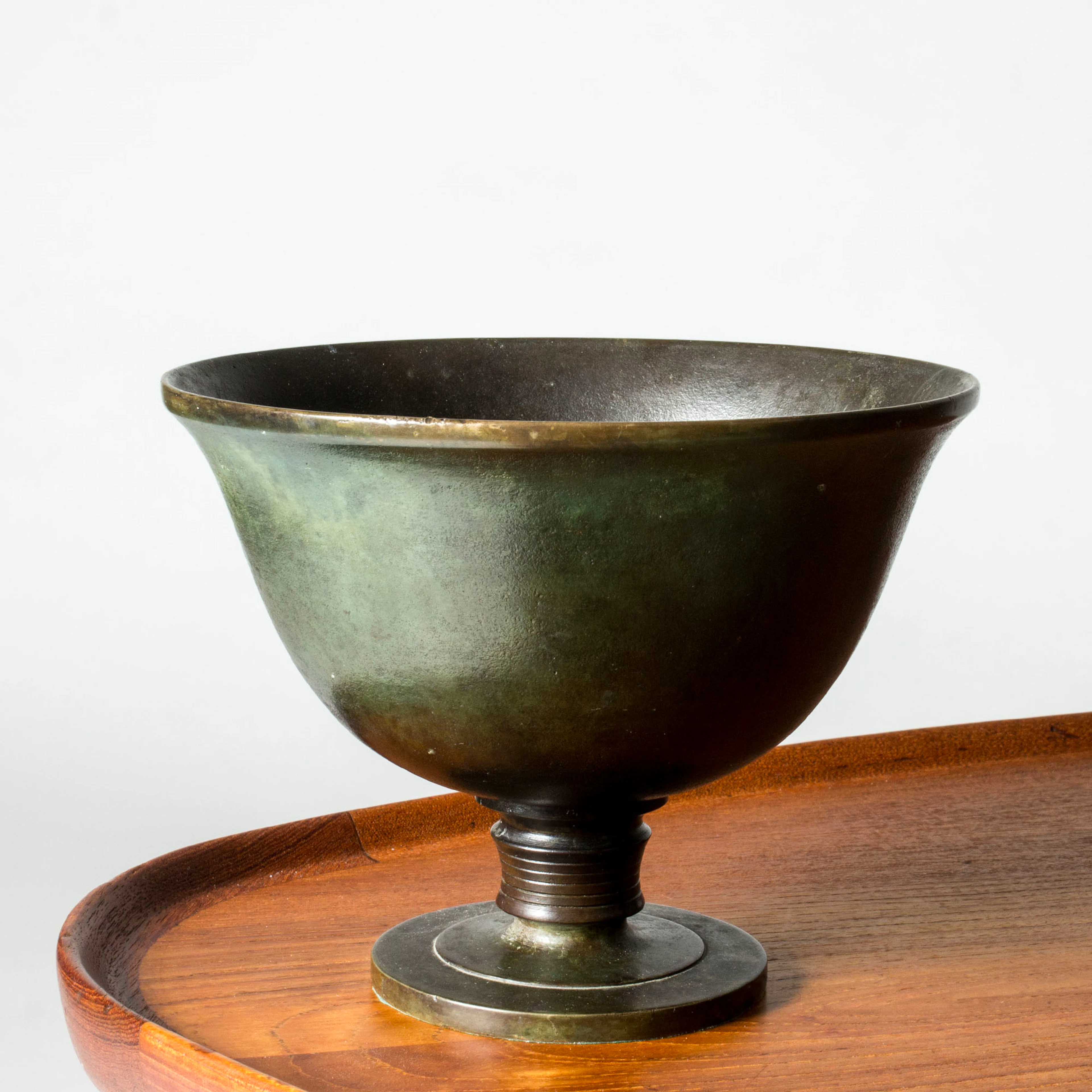 Modernist Bronze Bowl from GAB