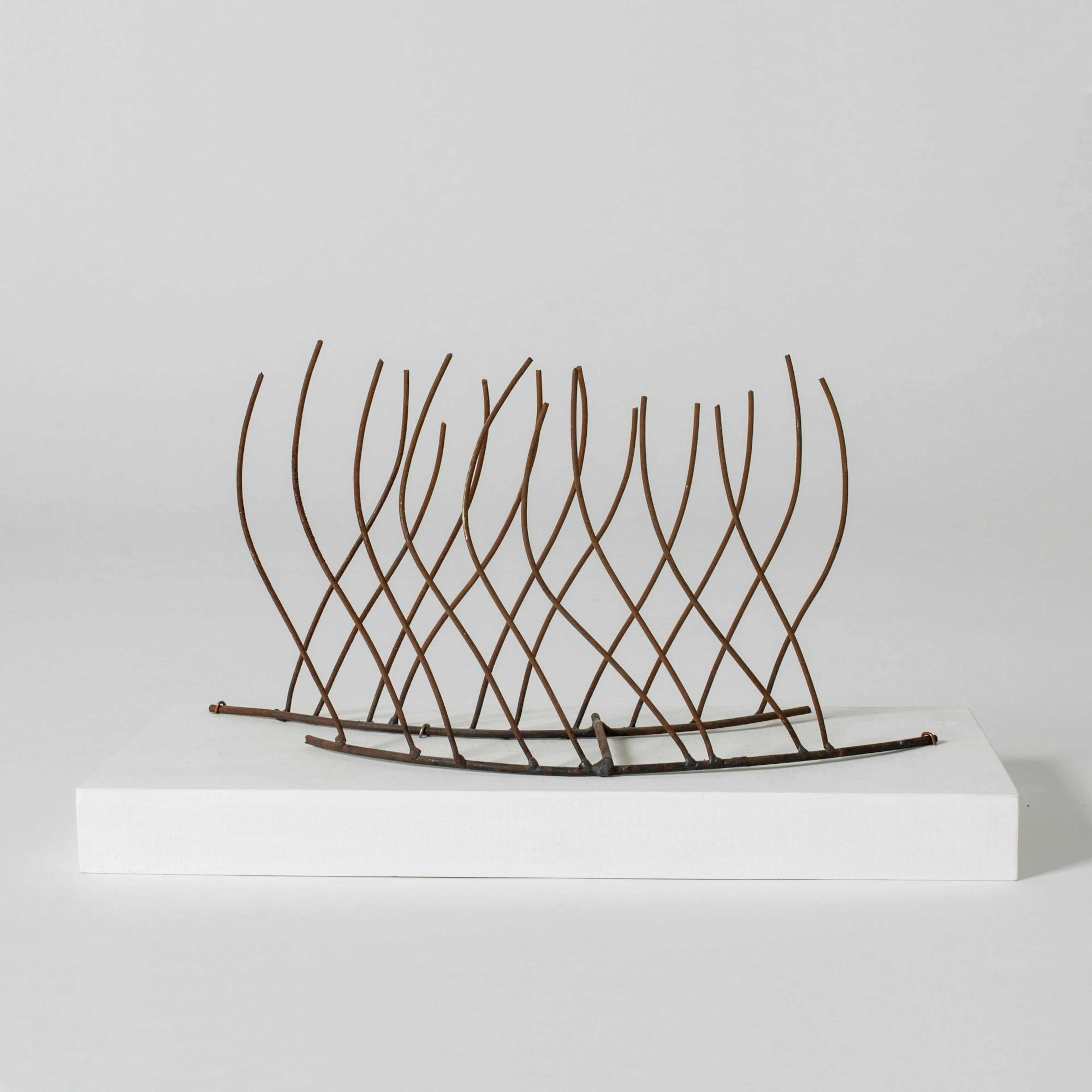 Iron sculpture by Fred Leyman