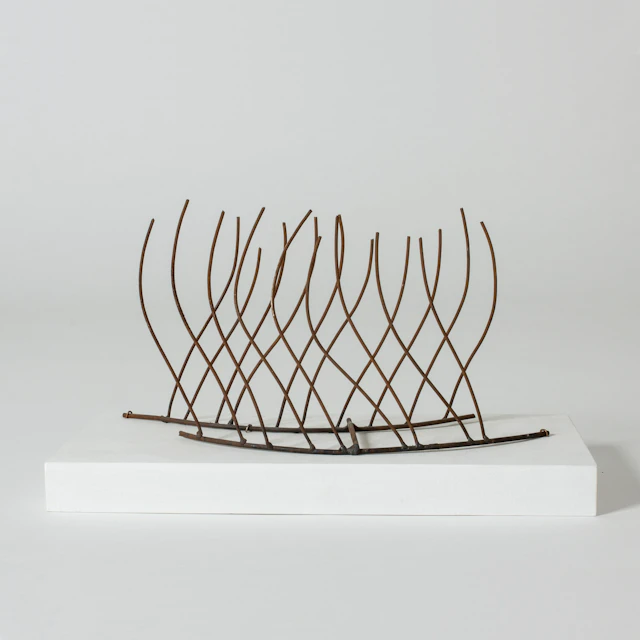 Iron sculpture by Fred Leyman