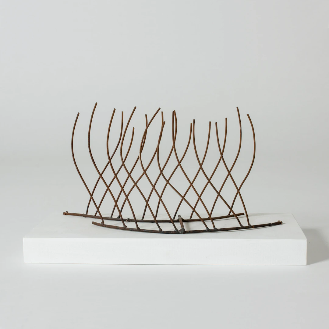 Iron sculpture by Fred Leyman