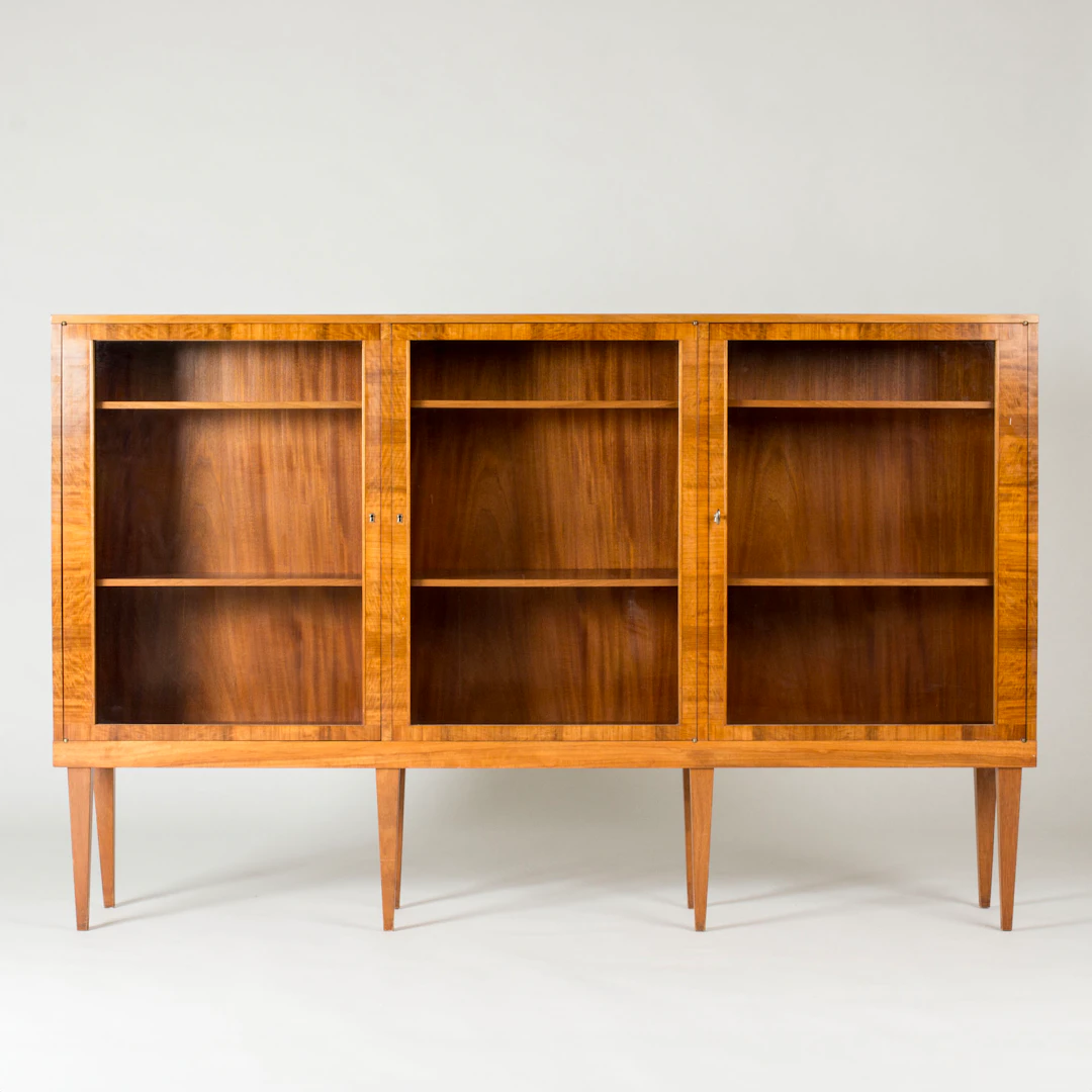 Swedish Grace Vitrine Bookcase by Carl Malmsten