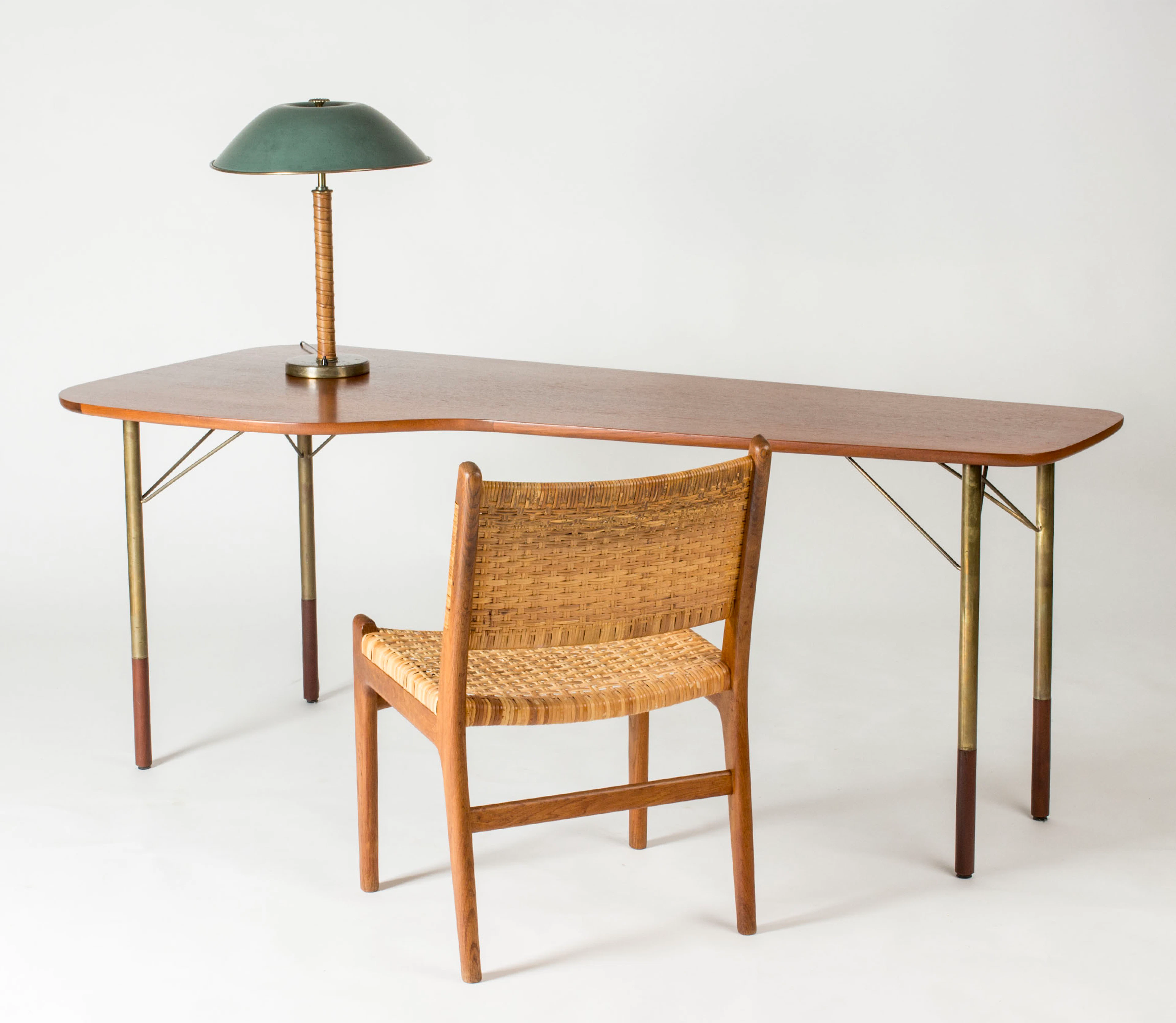 Scandinavian Modern Teak Desk