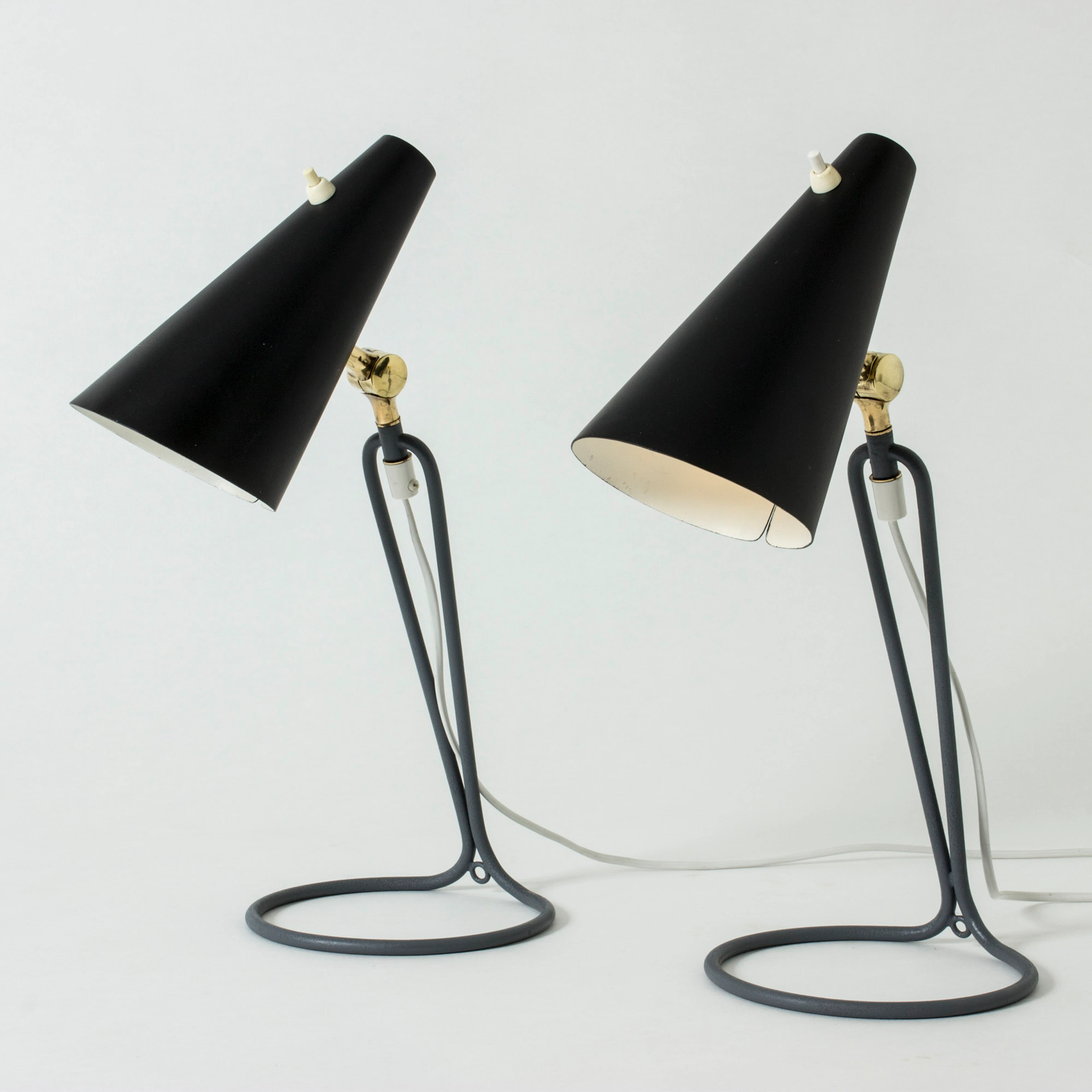 Pair of table lamps by Bertil Brisborg