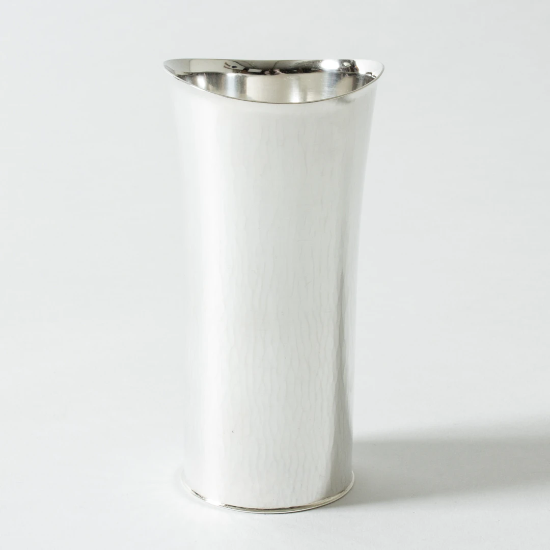 Silver vase by Sigurd Persson