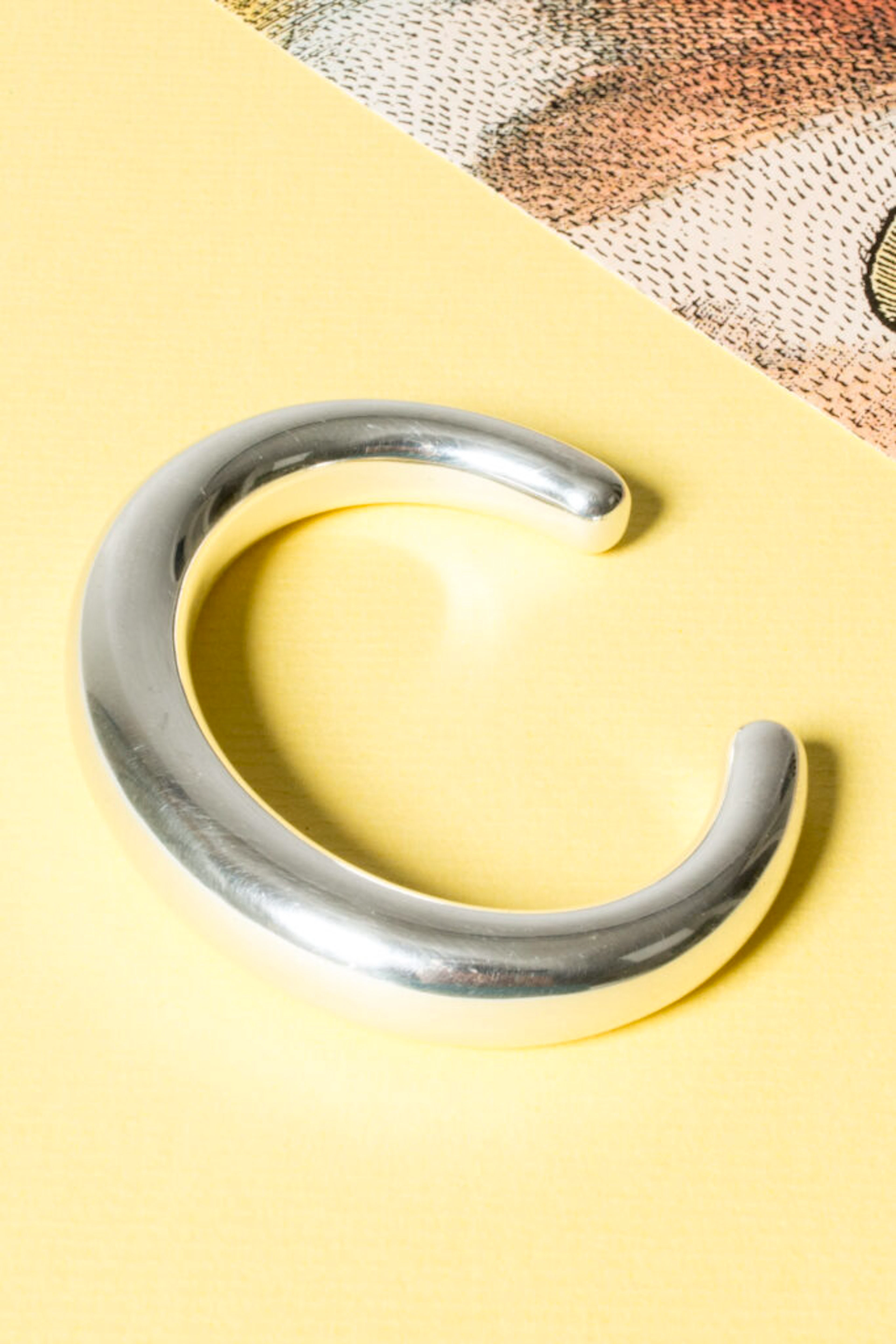 Silver “Aura” bangle by Anne Ammitzbøll