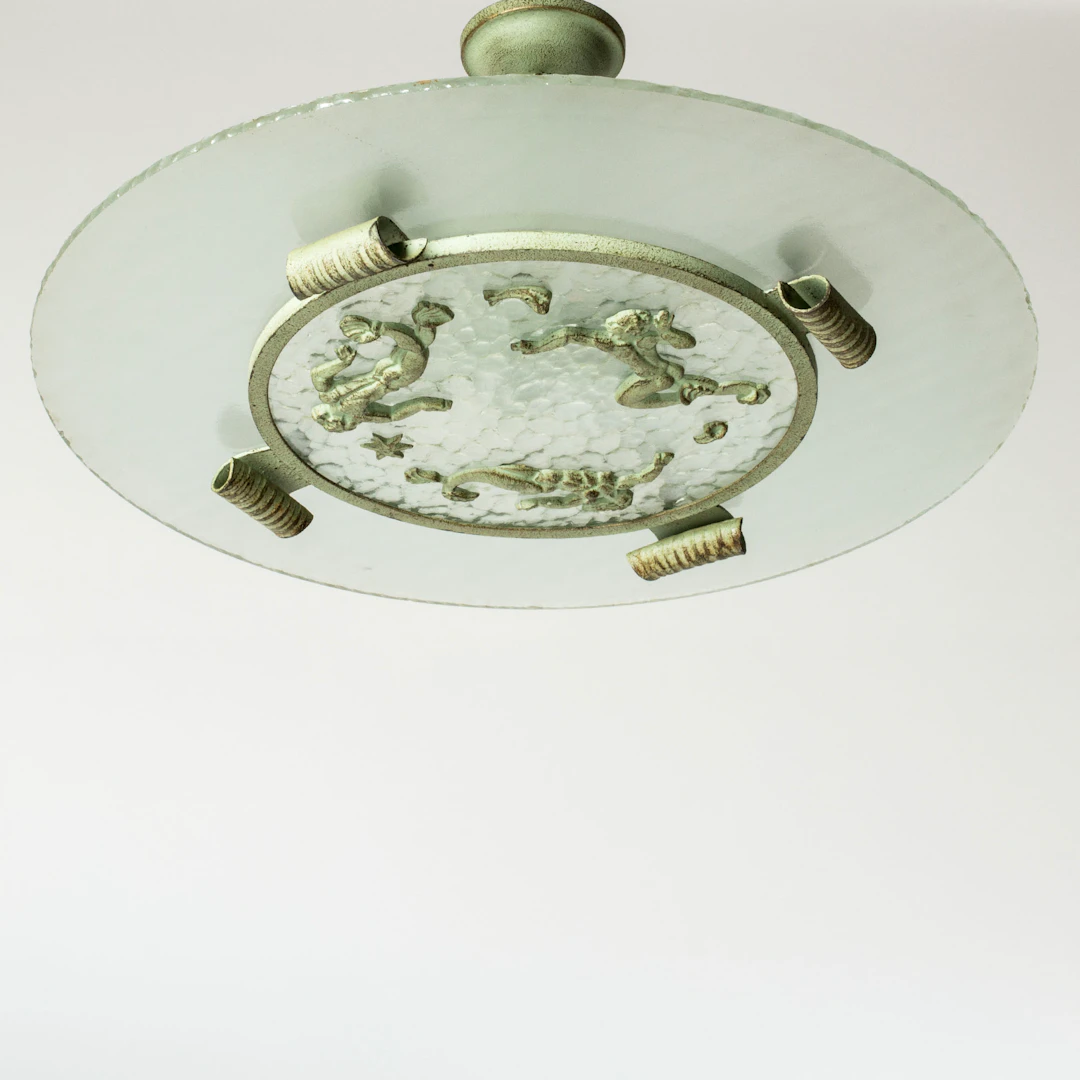 Swedish Grace Flush Mount from Bjerkås