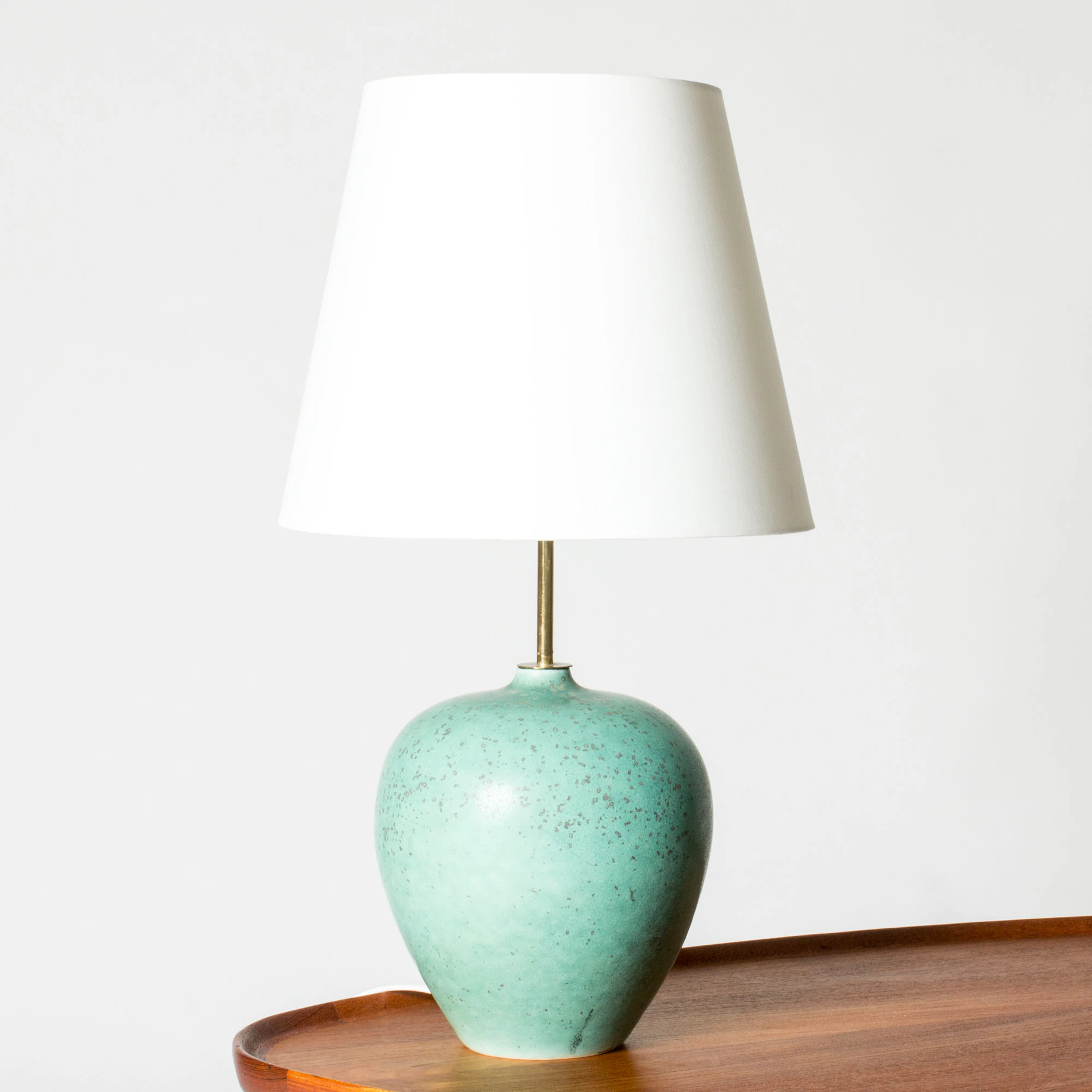 Stoneware Table Lamp by Gunnar Nylund