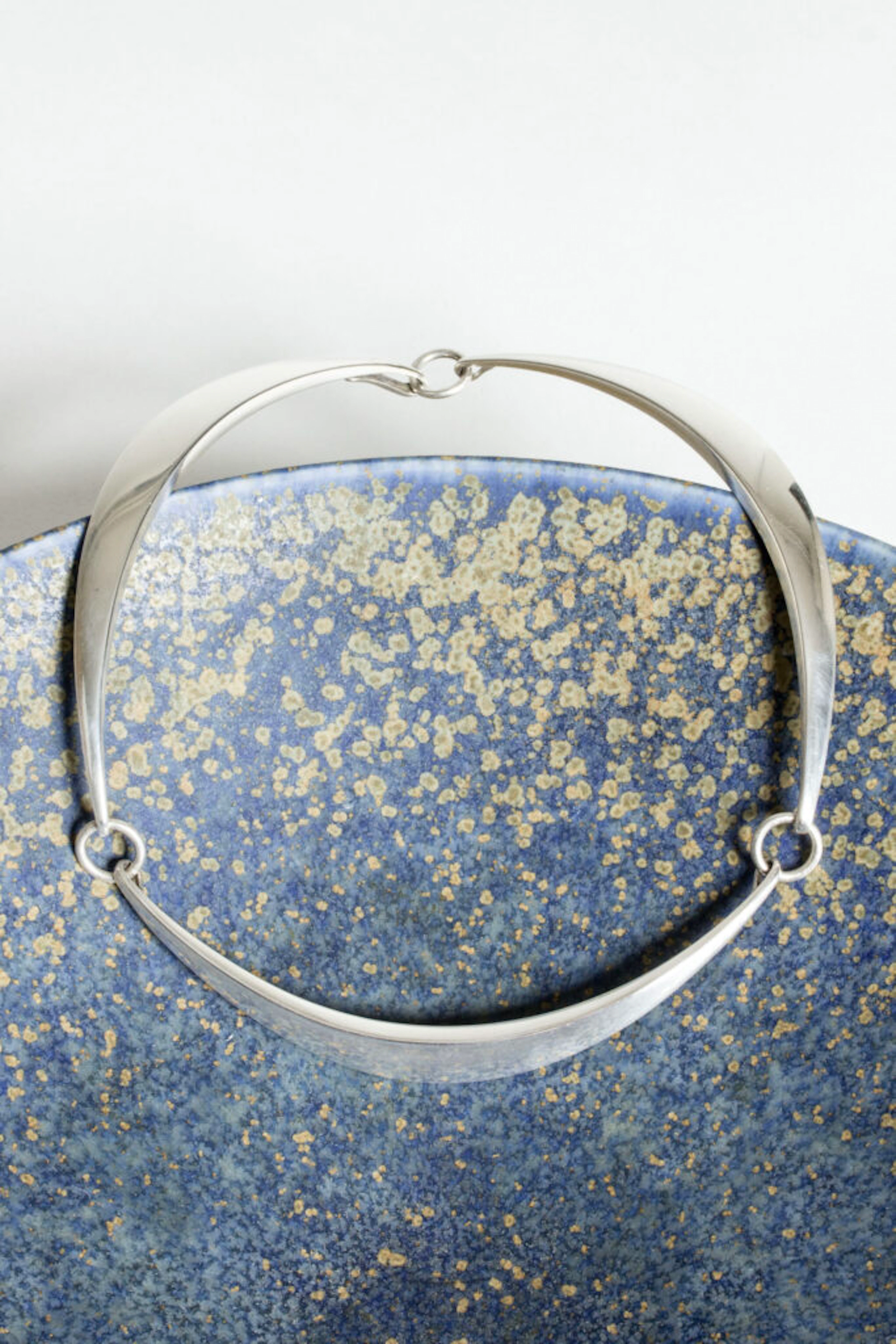 Silver collier by Bent Gabrielsen Pedersen