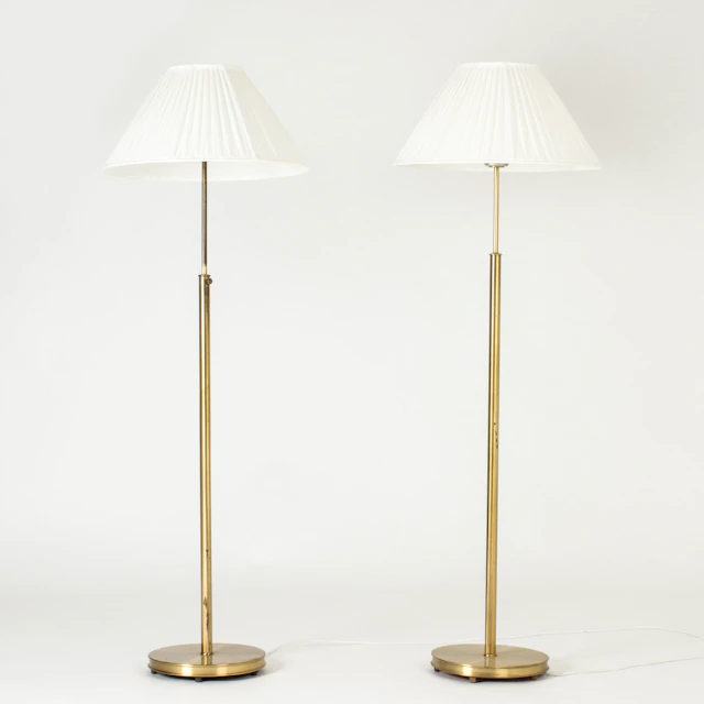Vintage floor lamps by Josef Frank