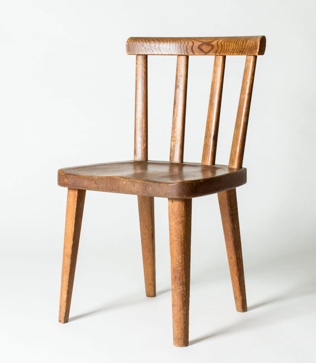 “Utö” Pine chair by Axel Einar Hjorth