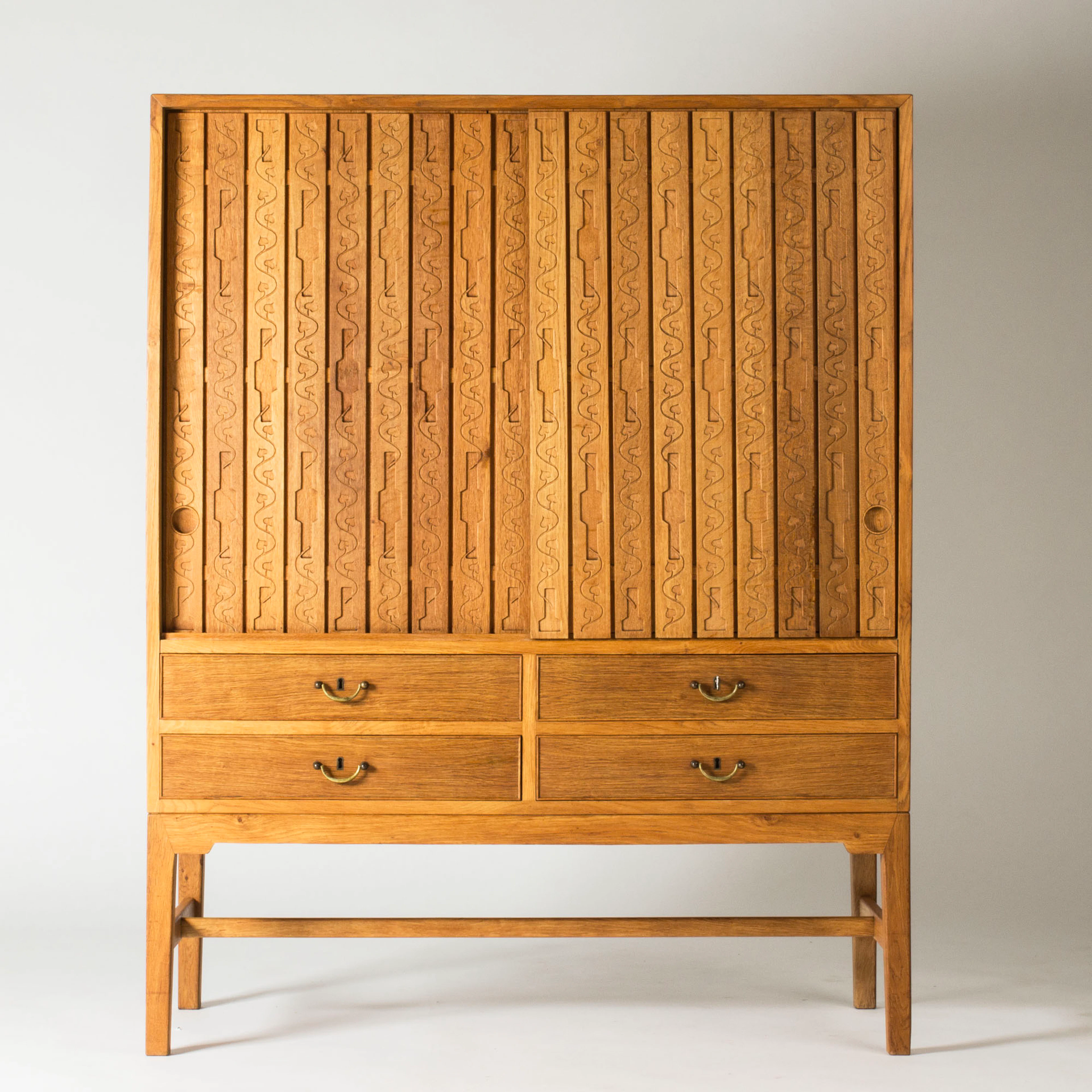 Oak cabinet by Hans J. Wegner