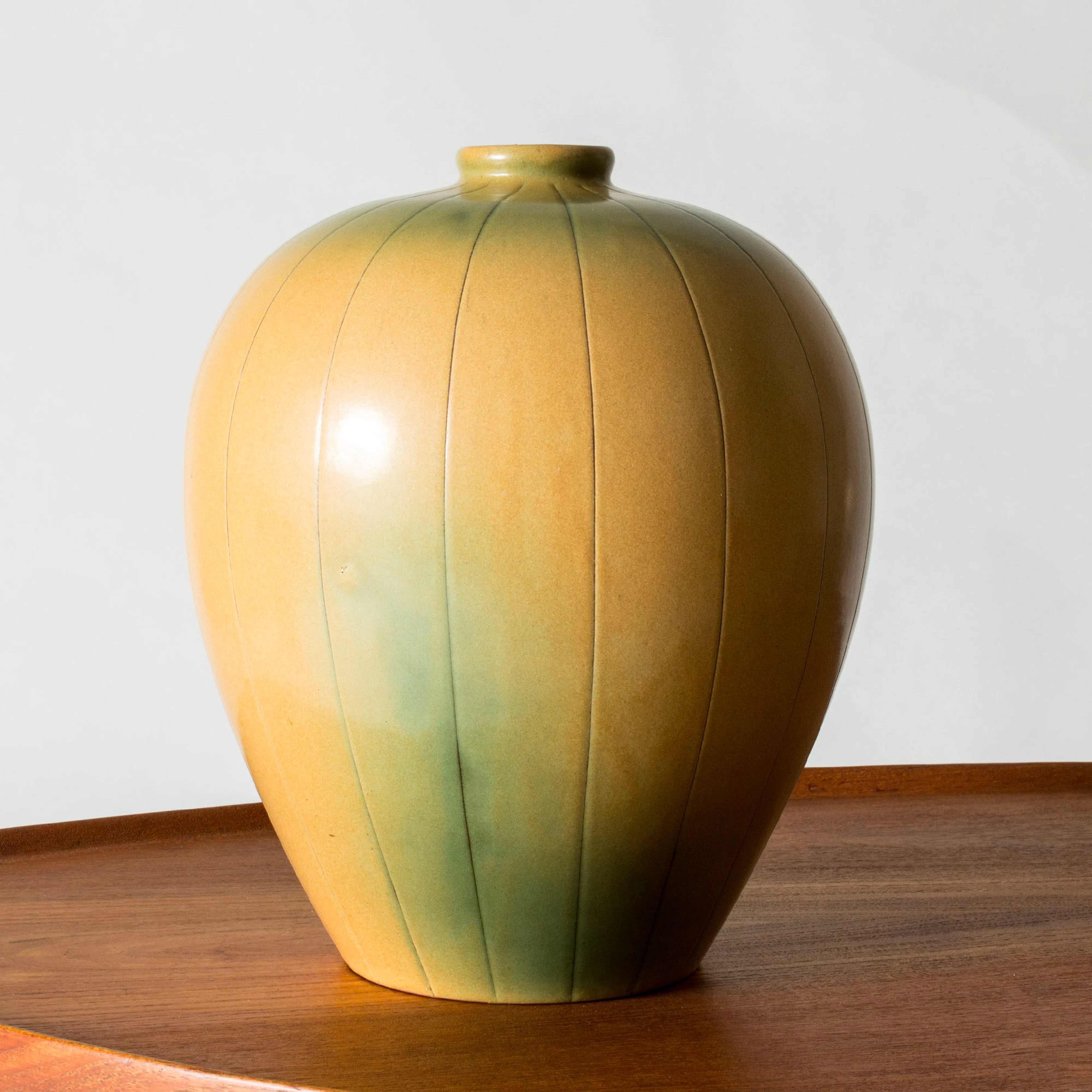 Modernist Earthenware vase by Anna-Lisa Thomson