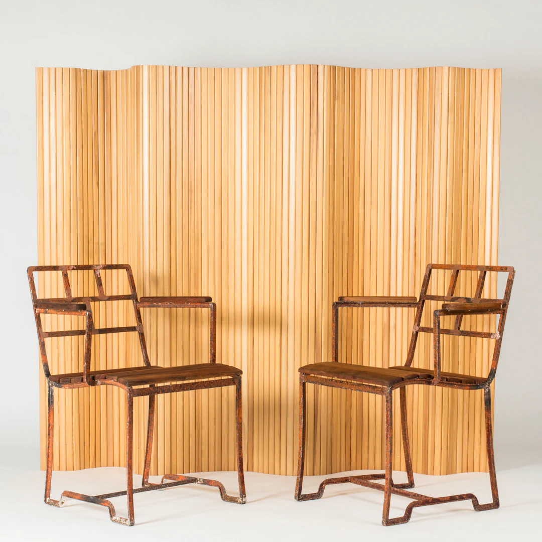 Garden chairs by Carl Hörvik