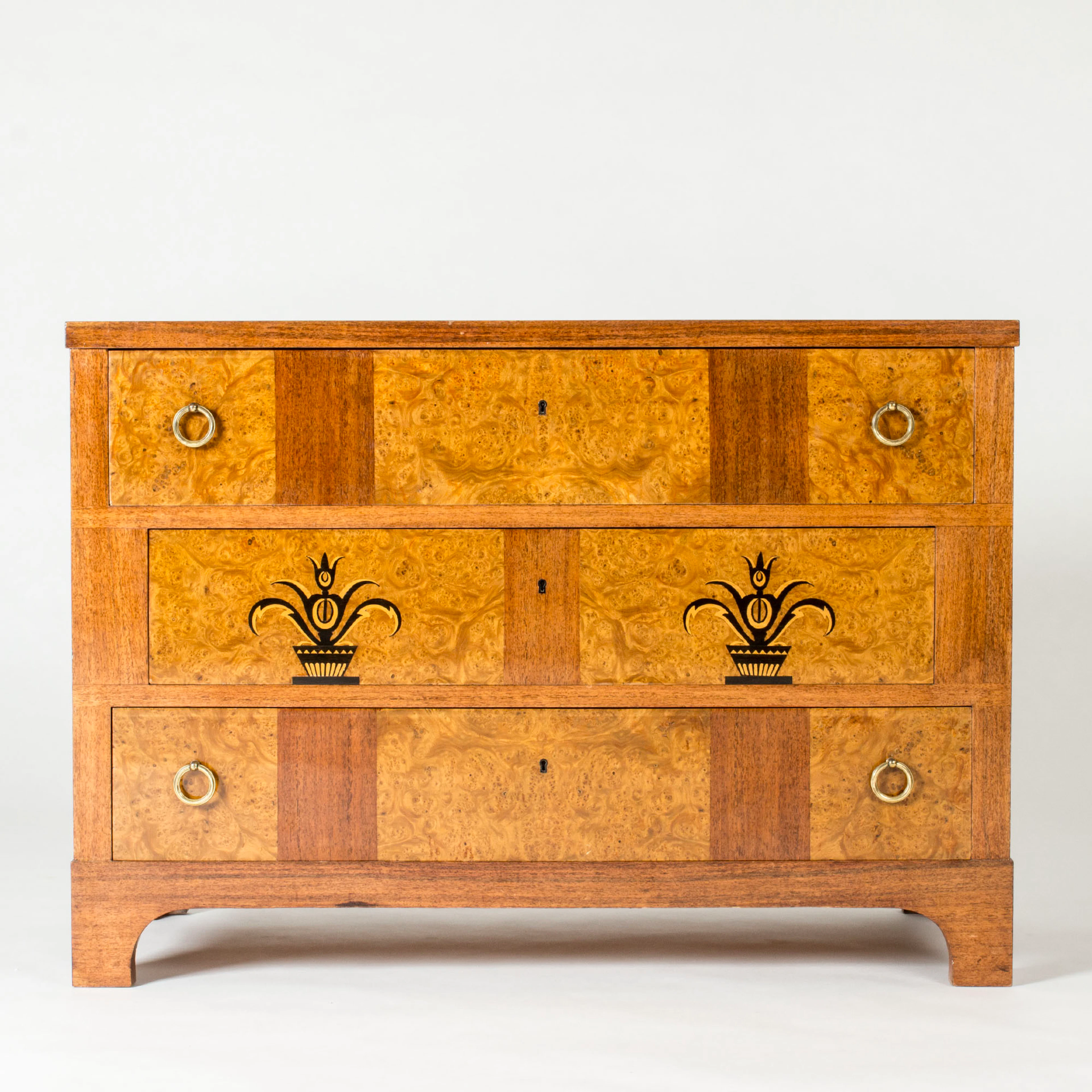 Modernist chest of drawers by Carl Malmsten