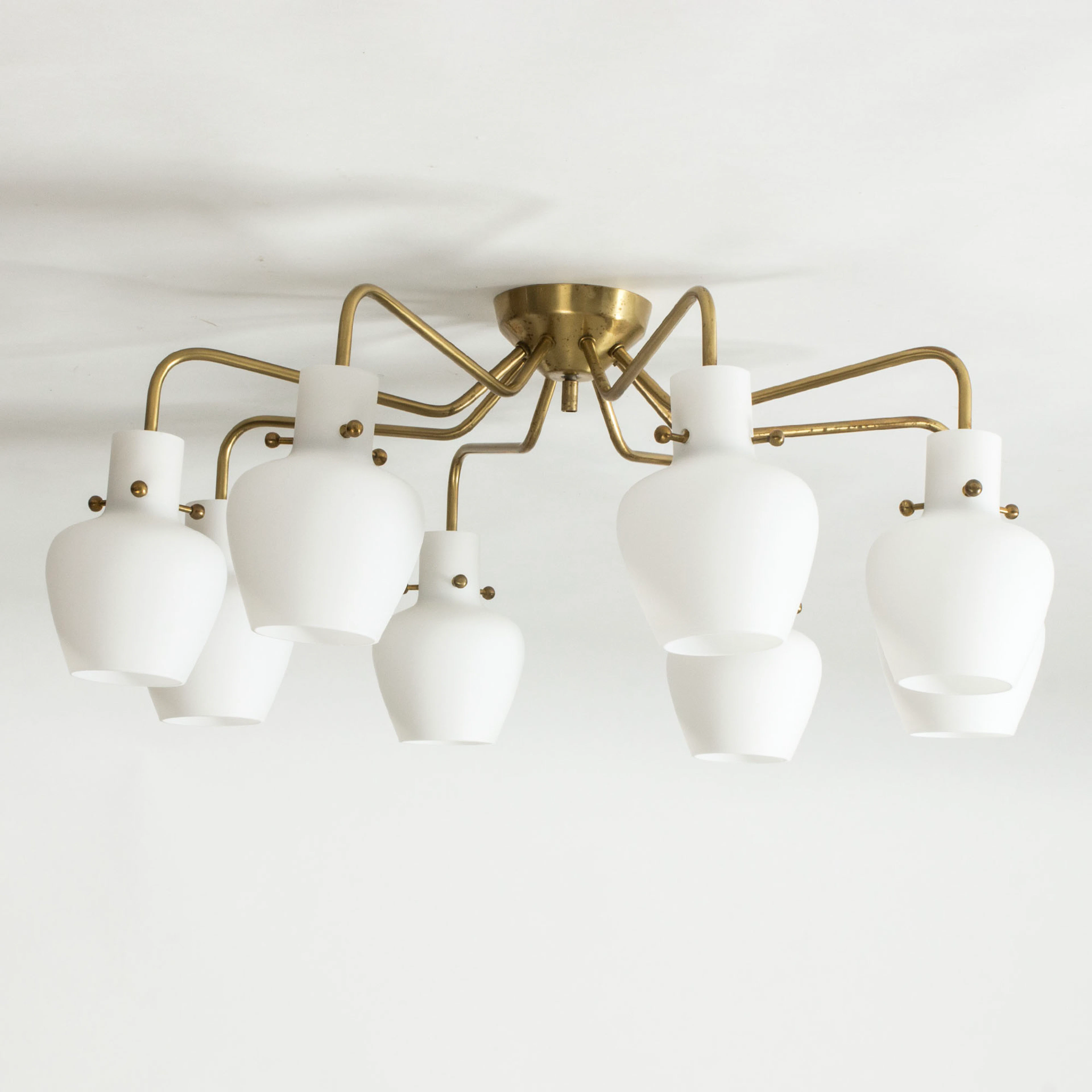 Midcentury chandelier by Hans Bergström