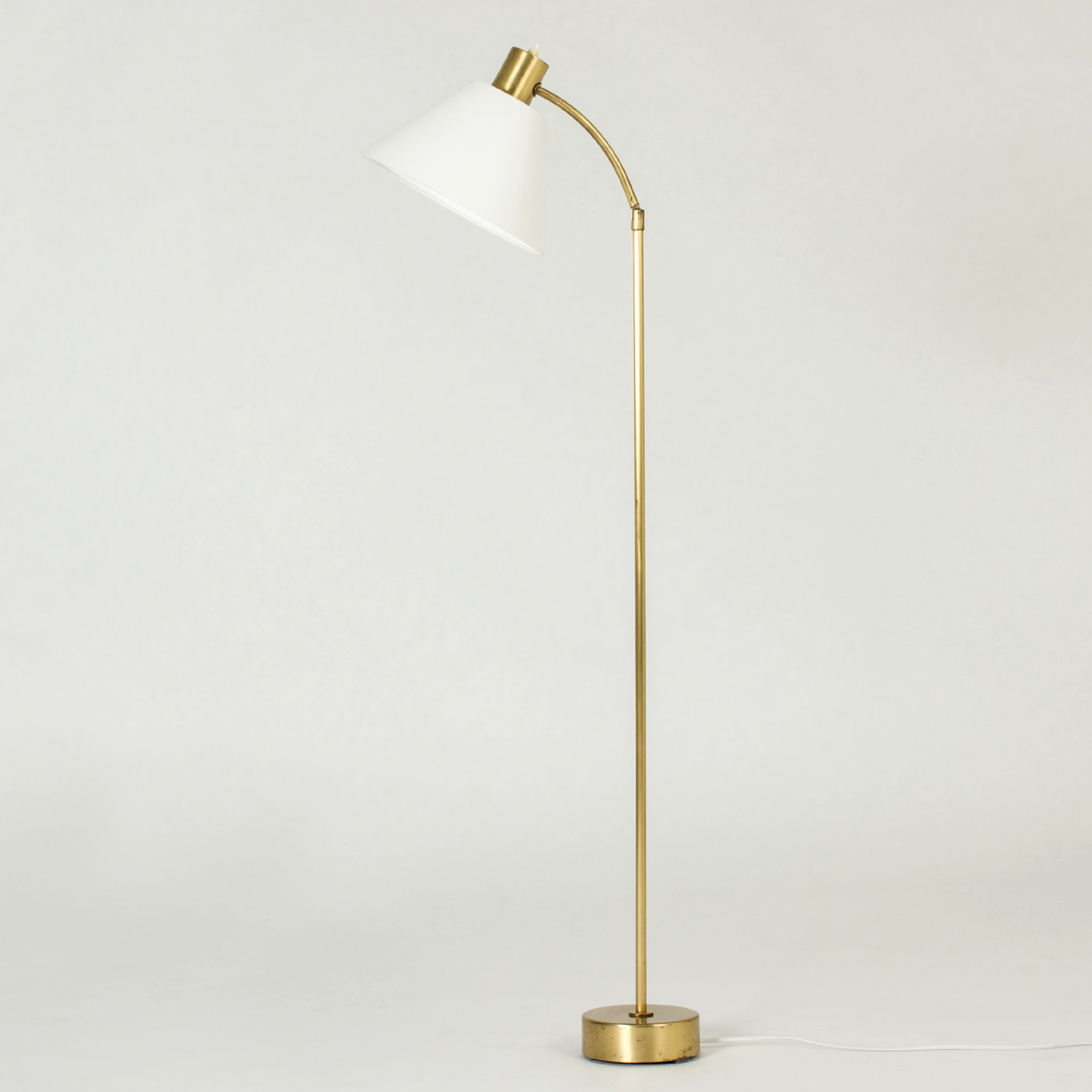 Vintage brass floor lamp from Philips