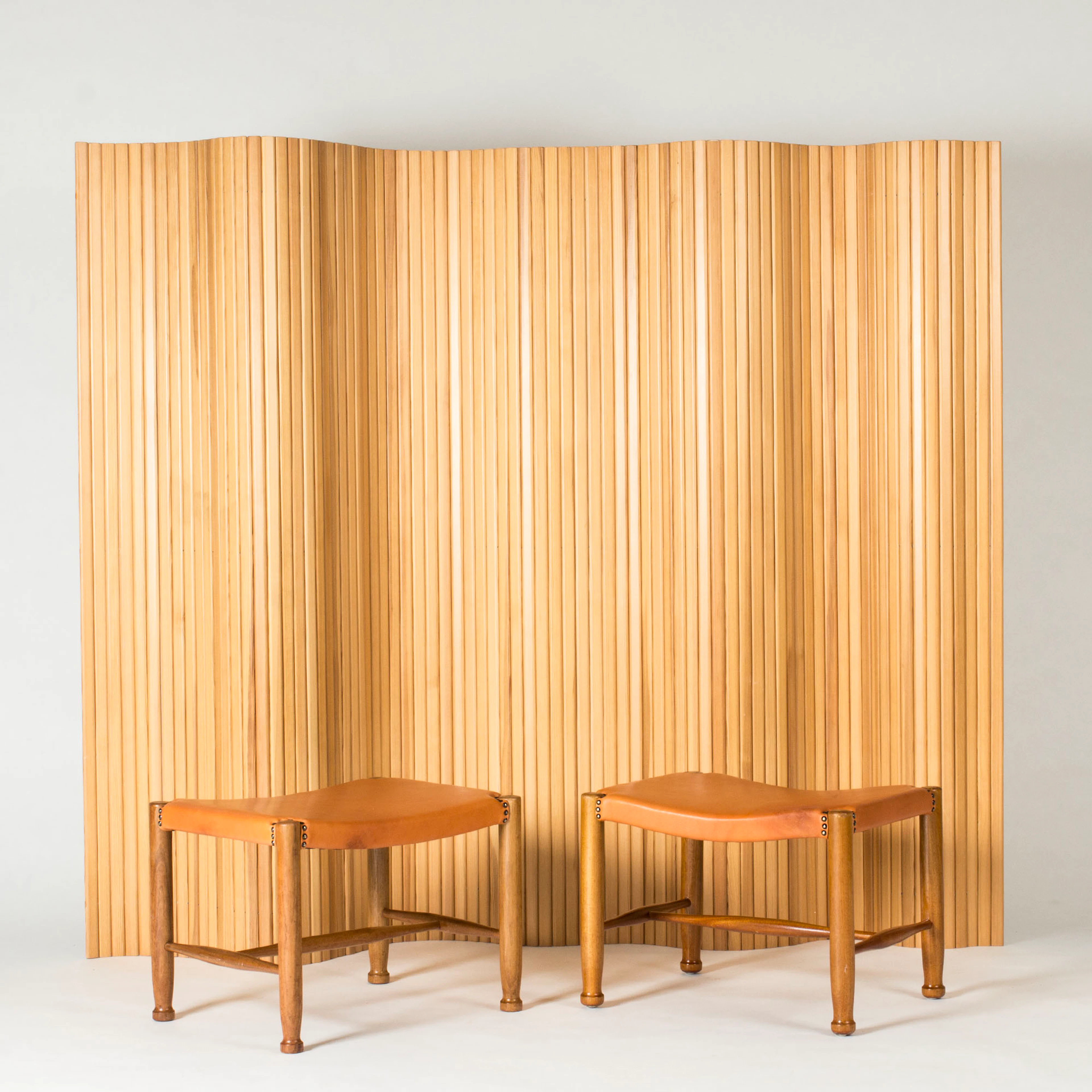 Modernist Stools by Josef Frank