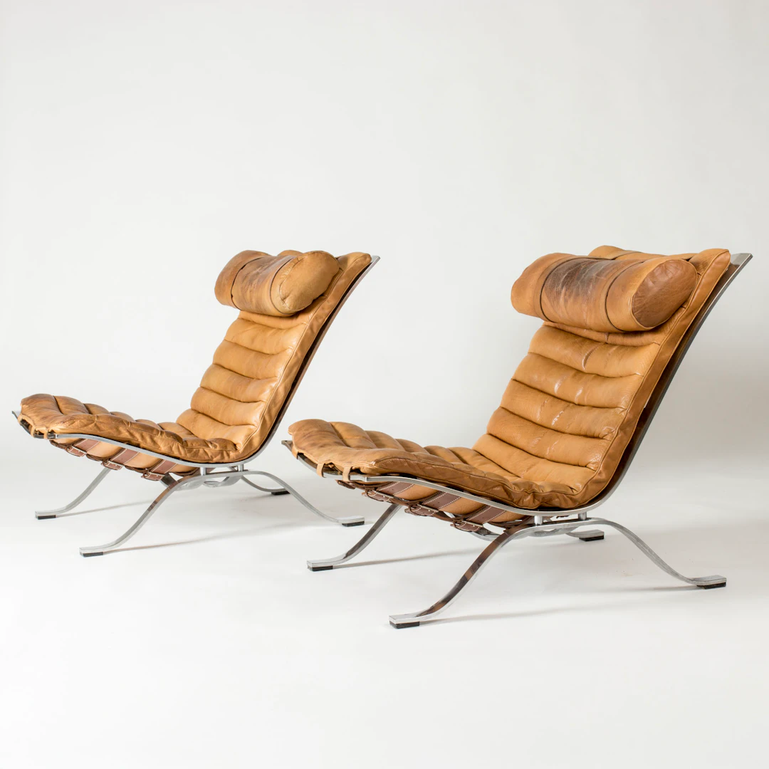 “Ari” Lounge Chairs by Arne Norell