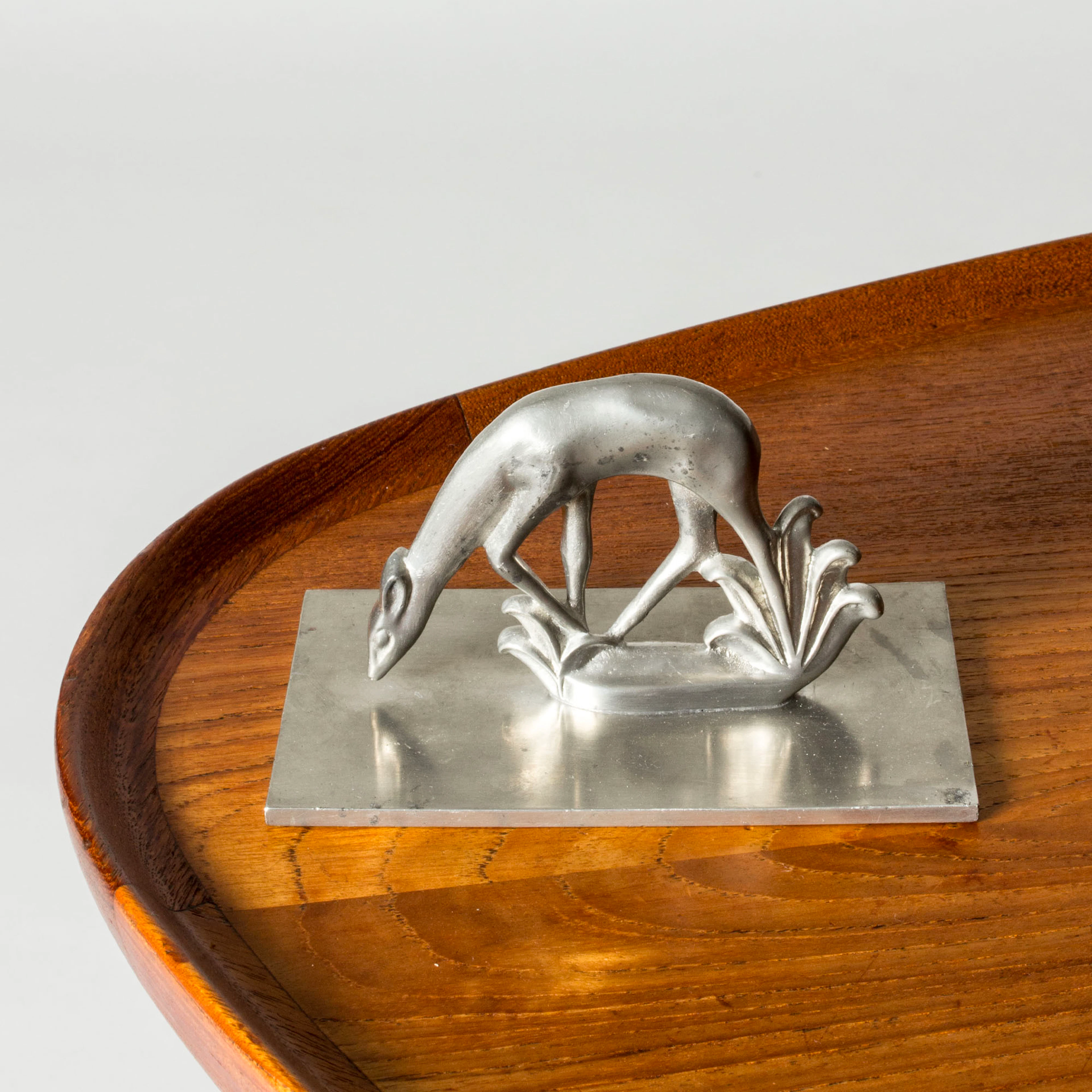 Swedish Grace Pewter Sculpture from Ystad-Metall