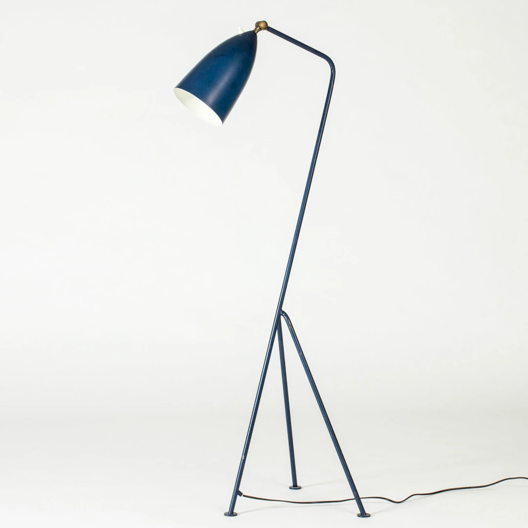 Midcentury “Grasshopper” floor lamp by Greta Magnusson-Grossman