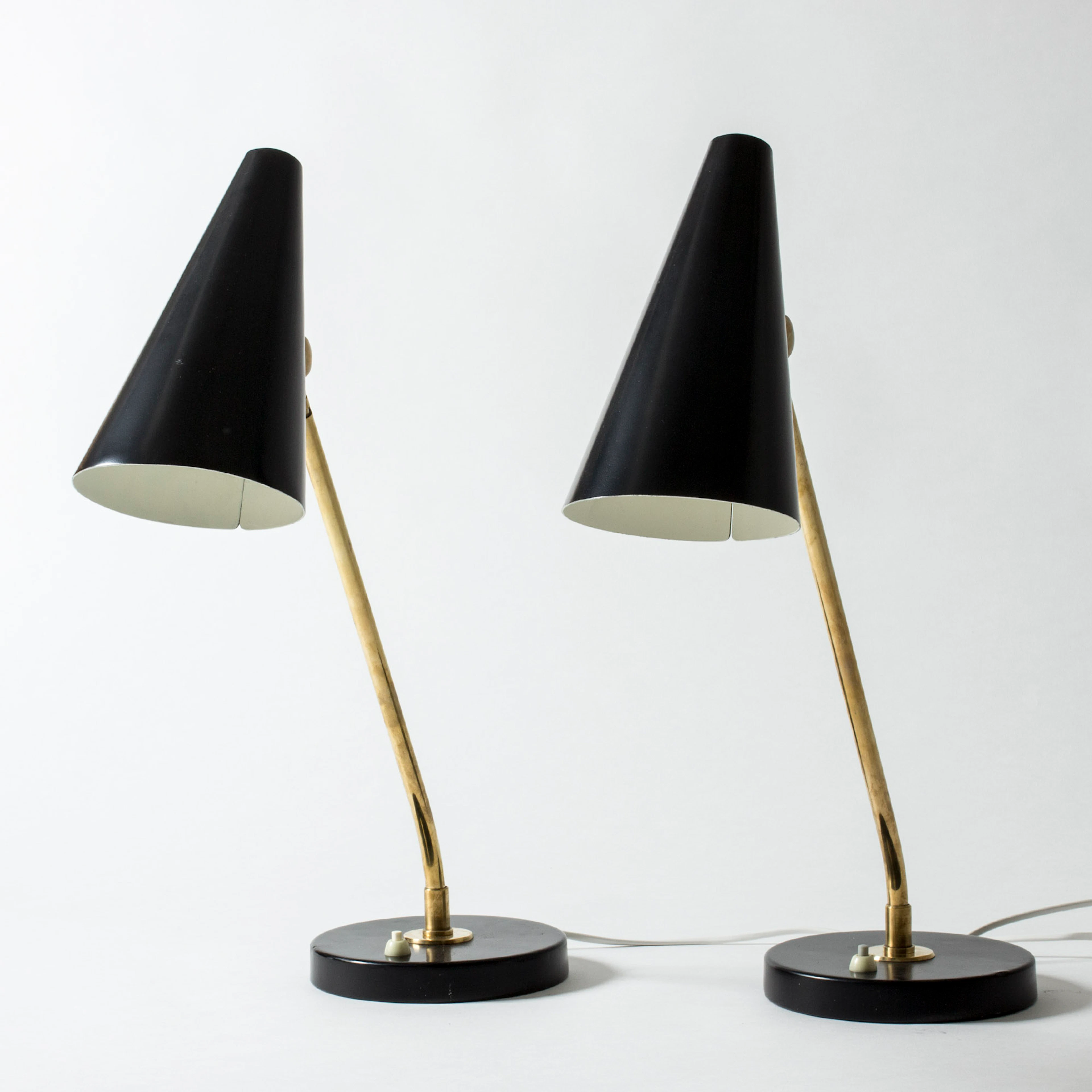 Pair of table lamps by Bertil Brisborg