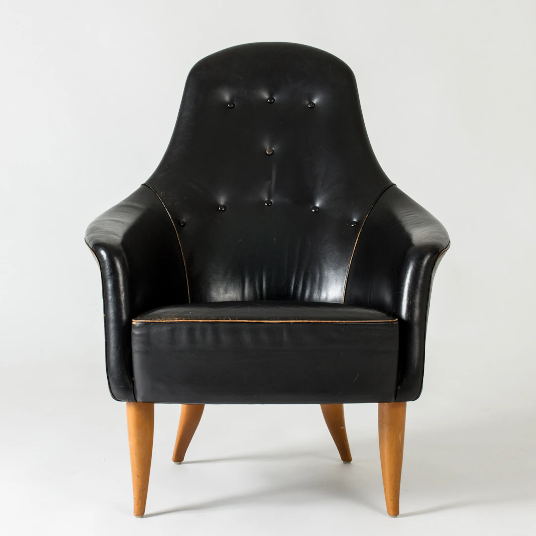 Midcentury “Big Adam” lounge chair by Kerstin Hörlin-Holmquist