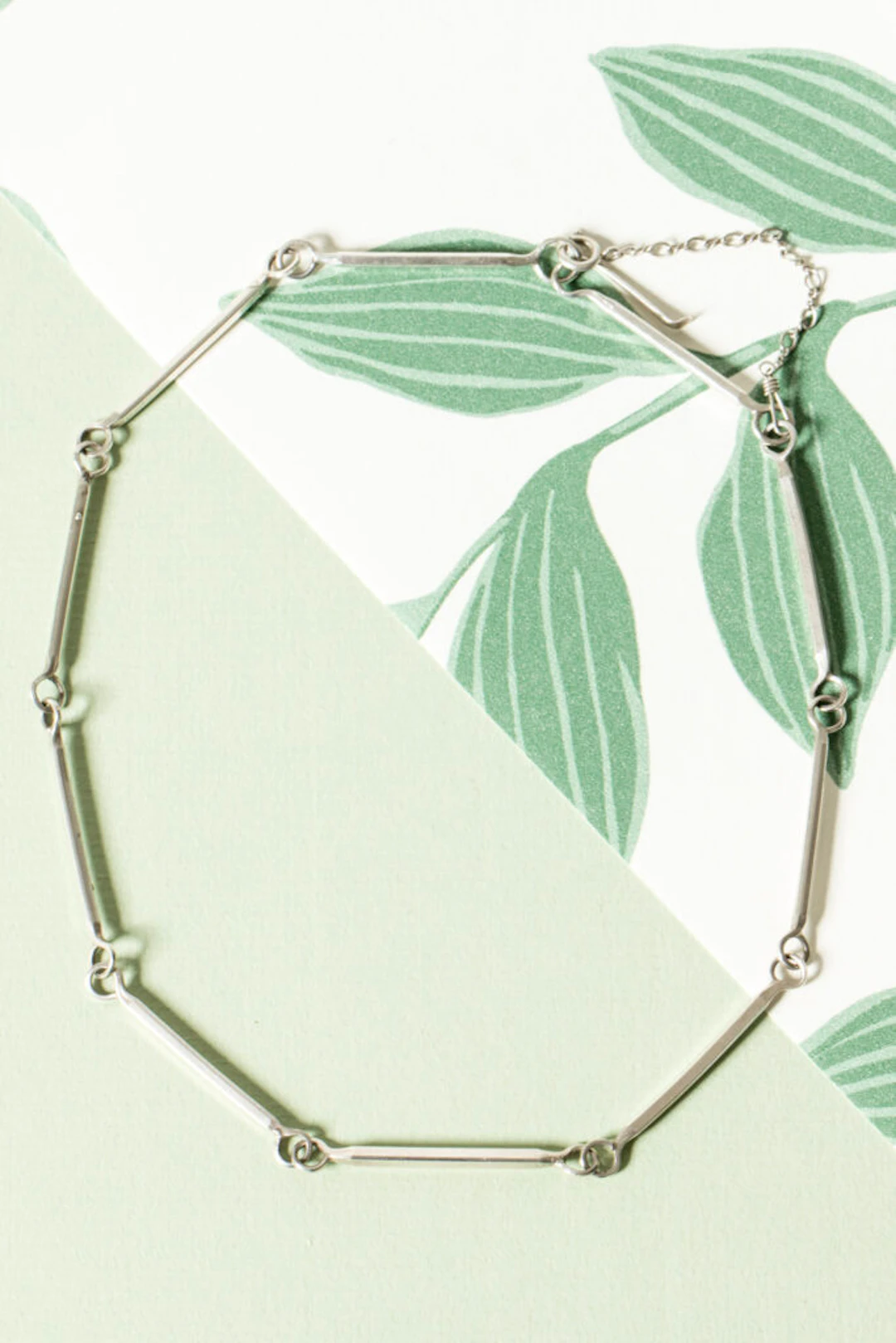 Midcentury chain necklace by Bengt Liljedahl