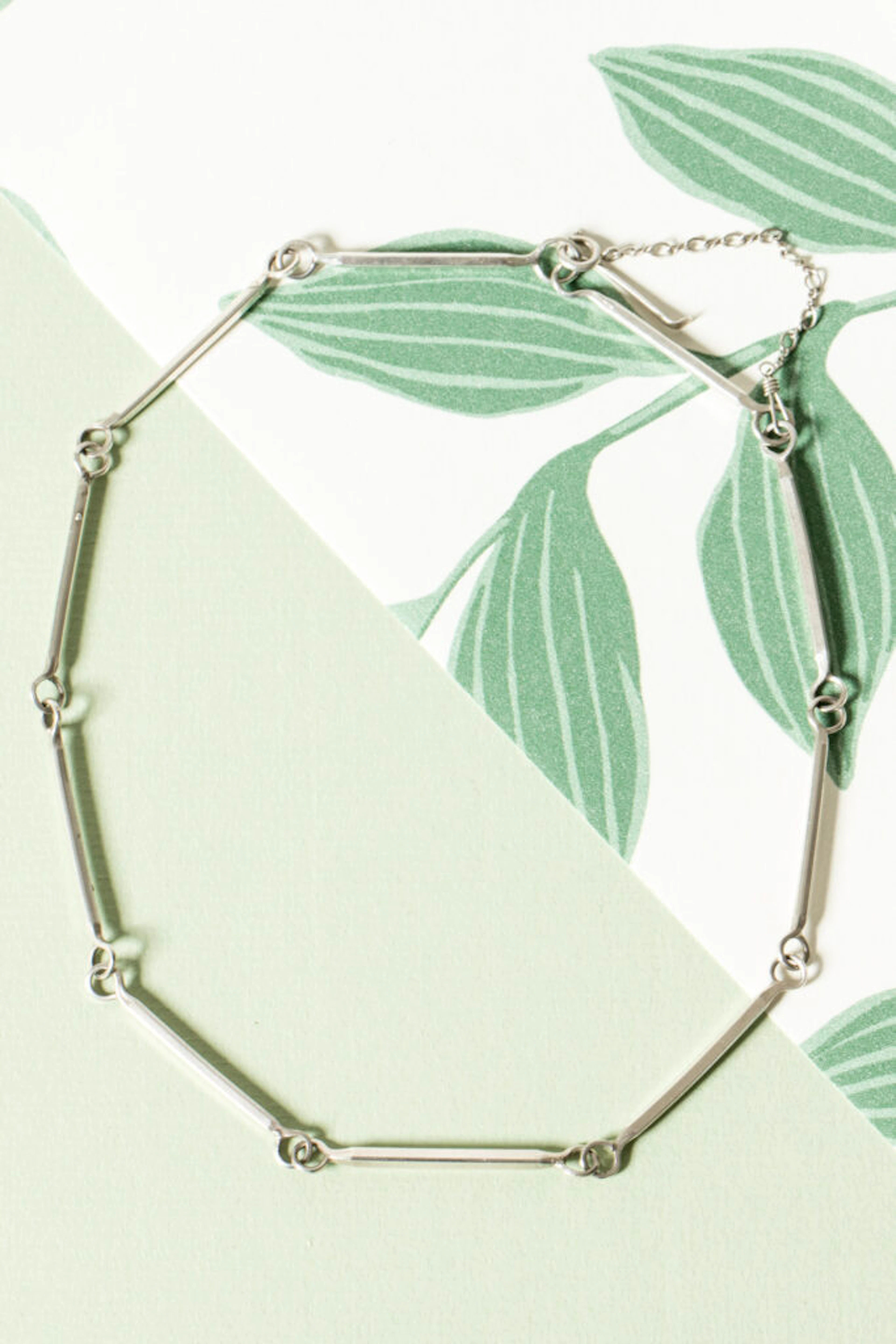 Midcentury chain necklace by Bengt Liljedahl