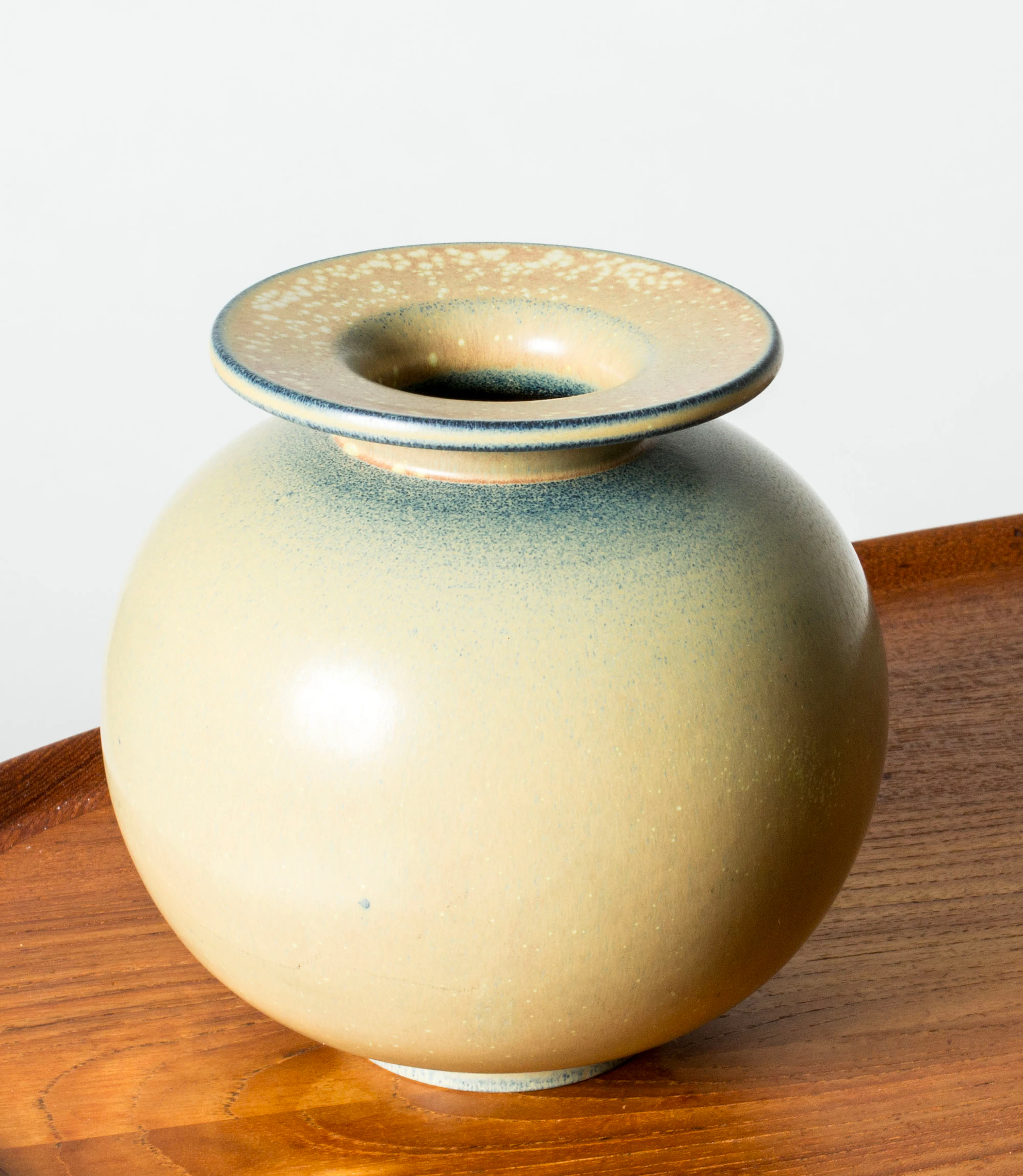 Stoneware Vase by Gunnar Nylund