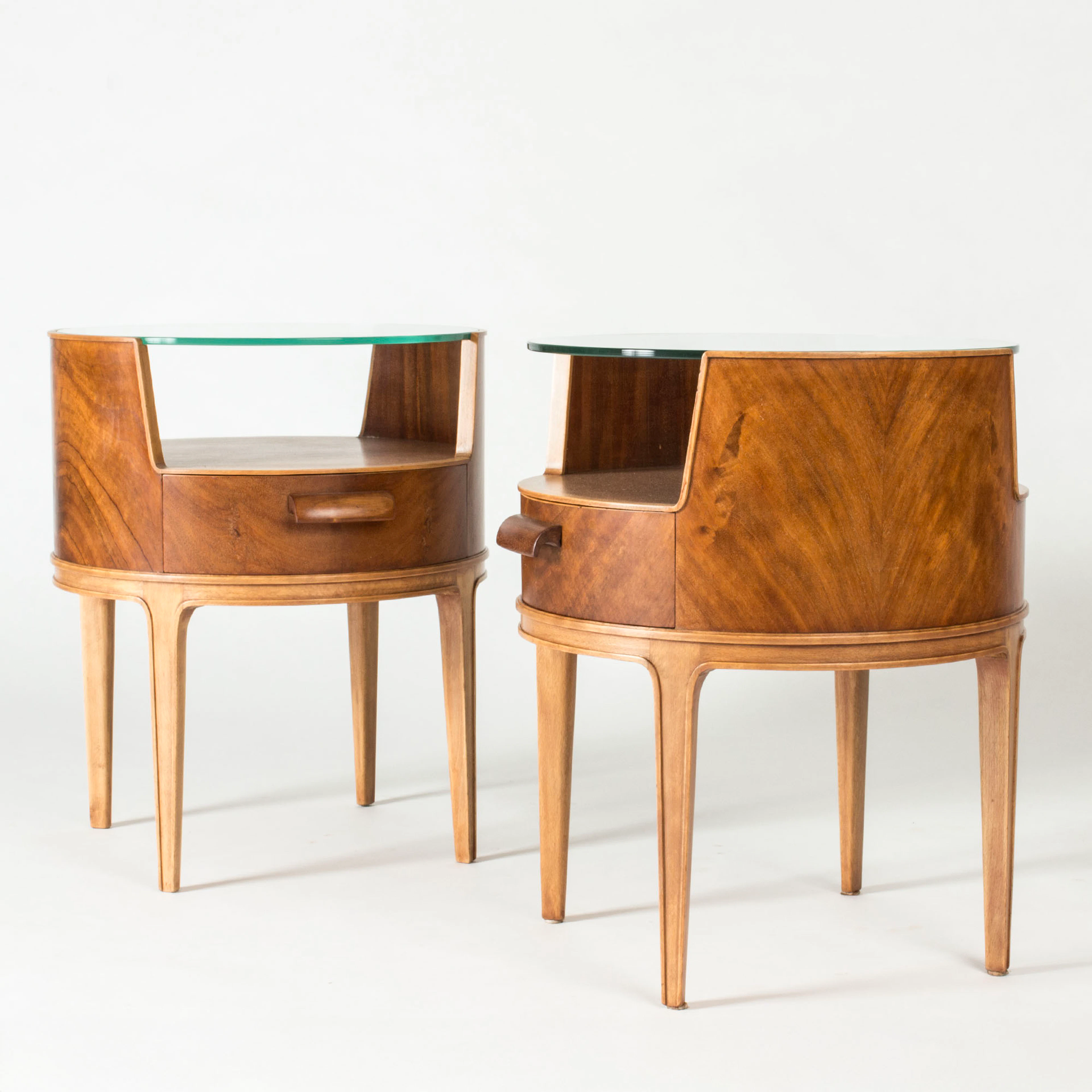 Bedside tables by Axel Larsson