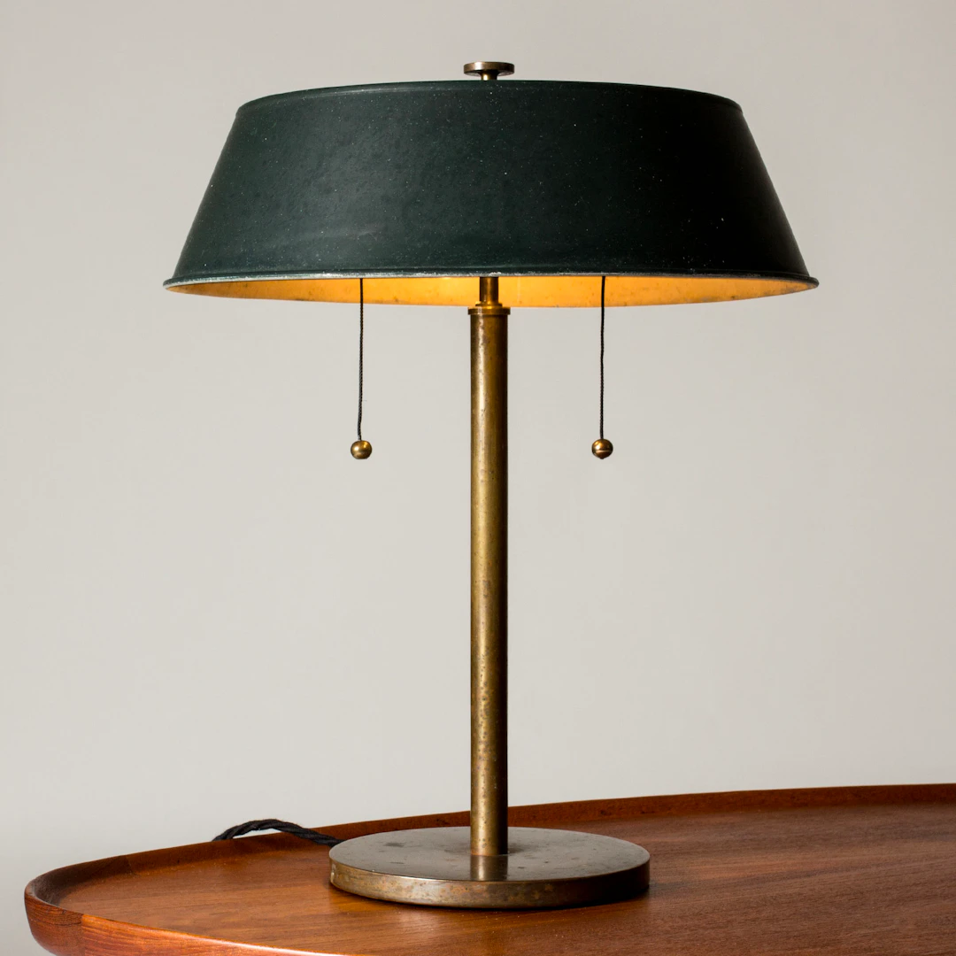 Functionalist Table Lamp by Harald Notini