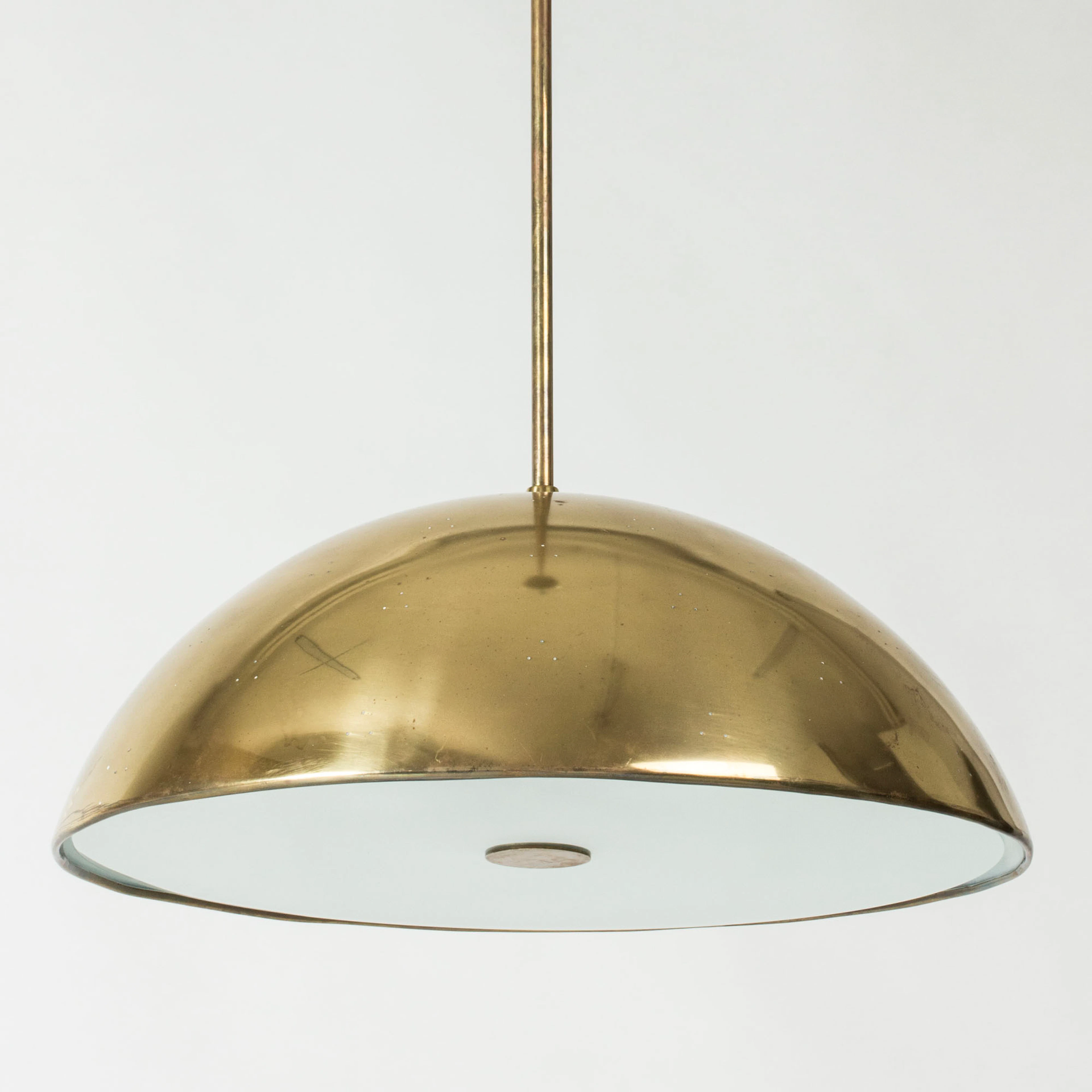 Modernist ceiling light by Paavo Tynell