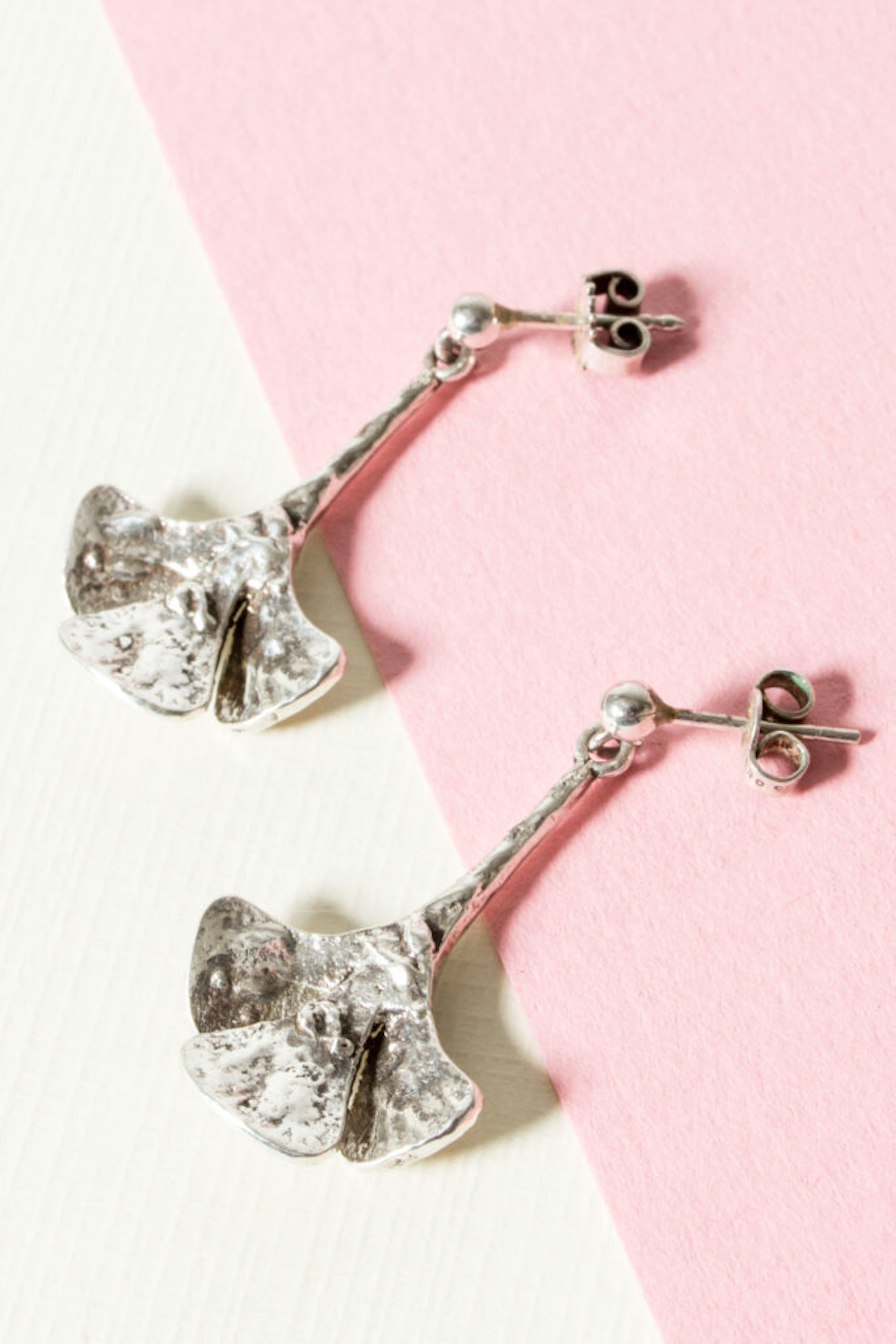 Midcentury Earrings by Theresia Hvorslev