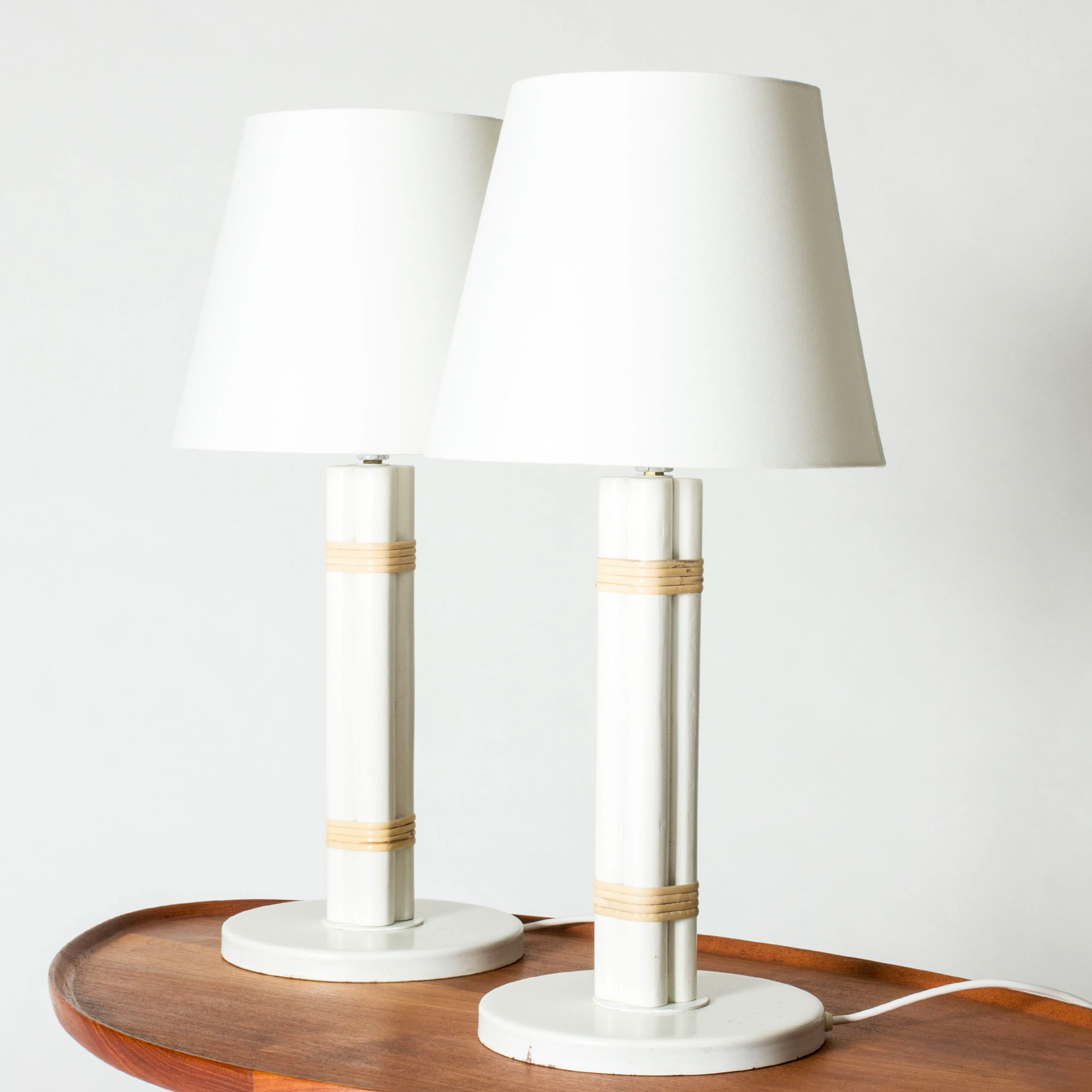 Midcentury table lamps from Bergboms