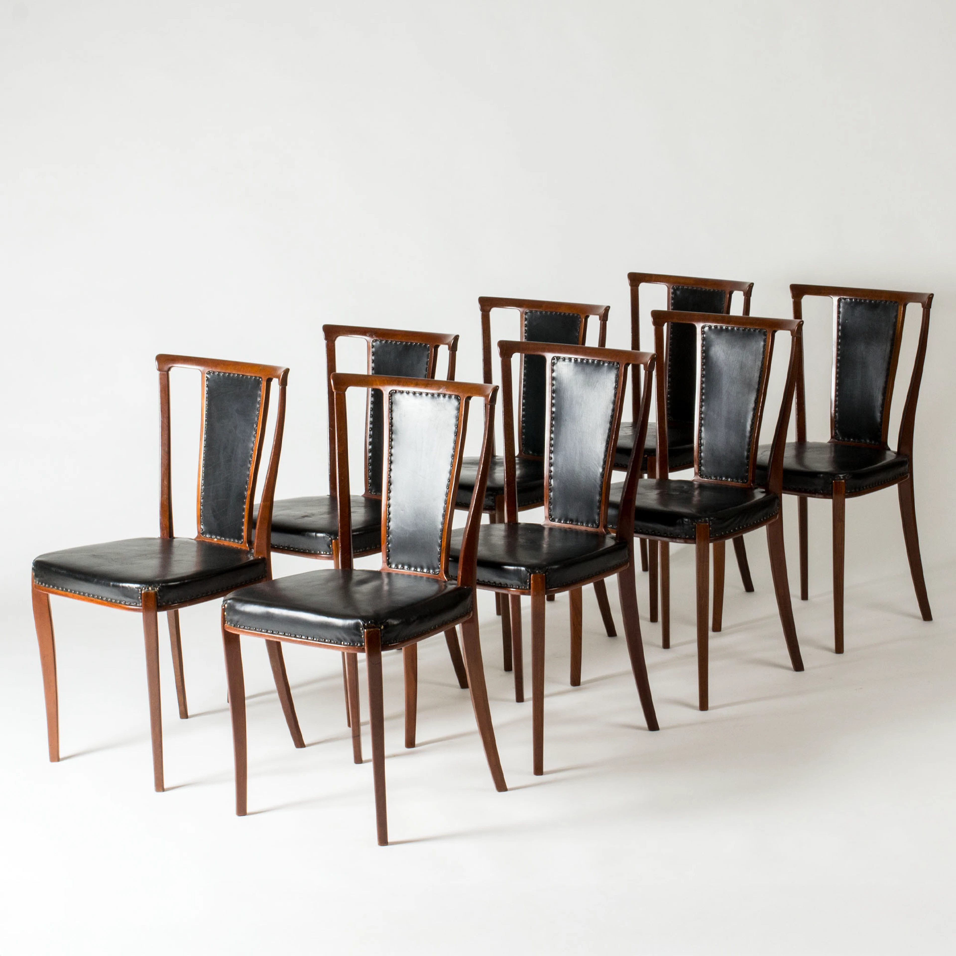 Set of eight Dining Chairs by Carl-Axel Acking