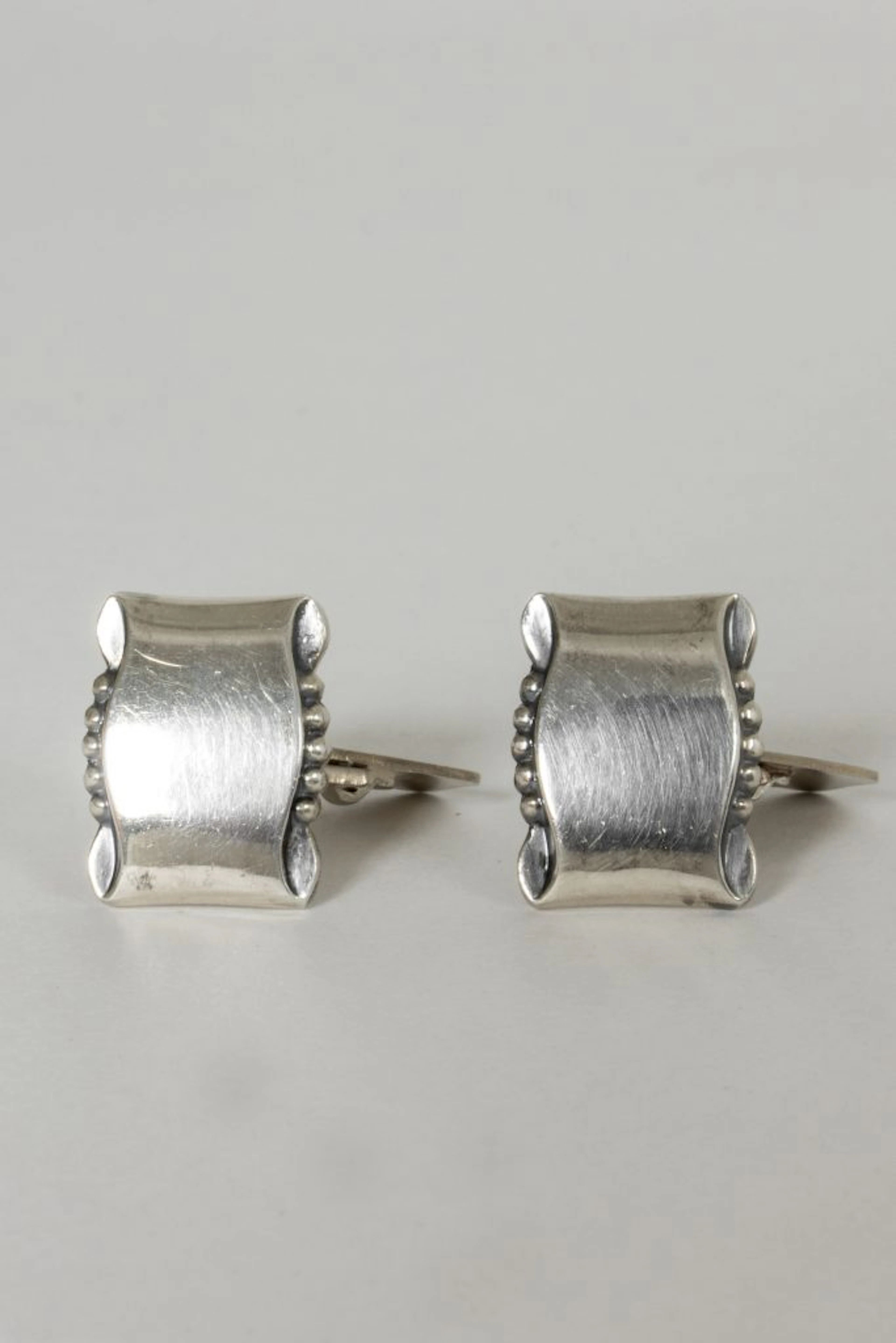 Pair of silver cufflinks from Gustaf Dahlgren & Co
