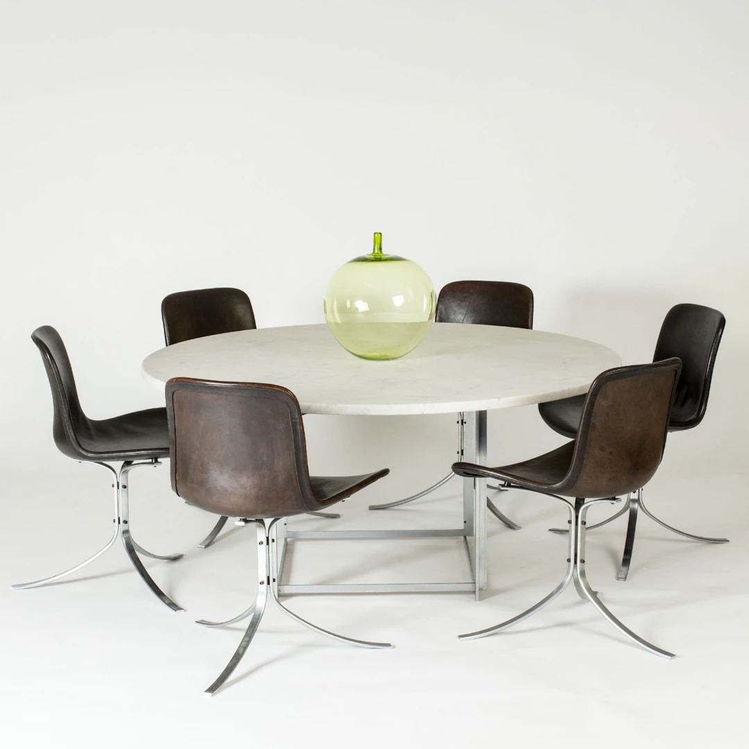 Dining table Model “PK 54” by Poul Kjærholm