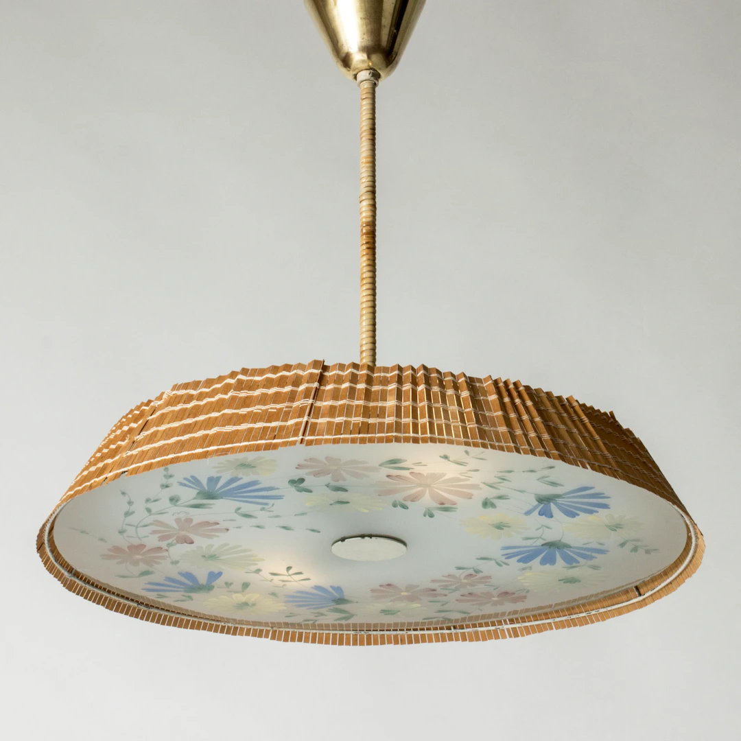 Ceiling light by Paavo Tynell