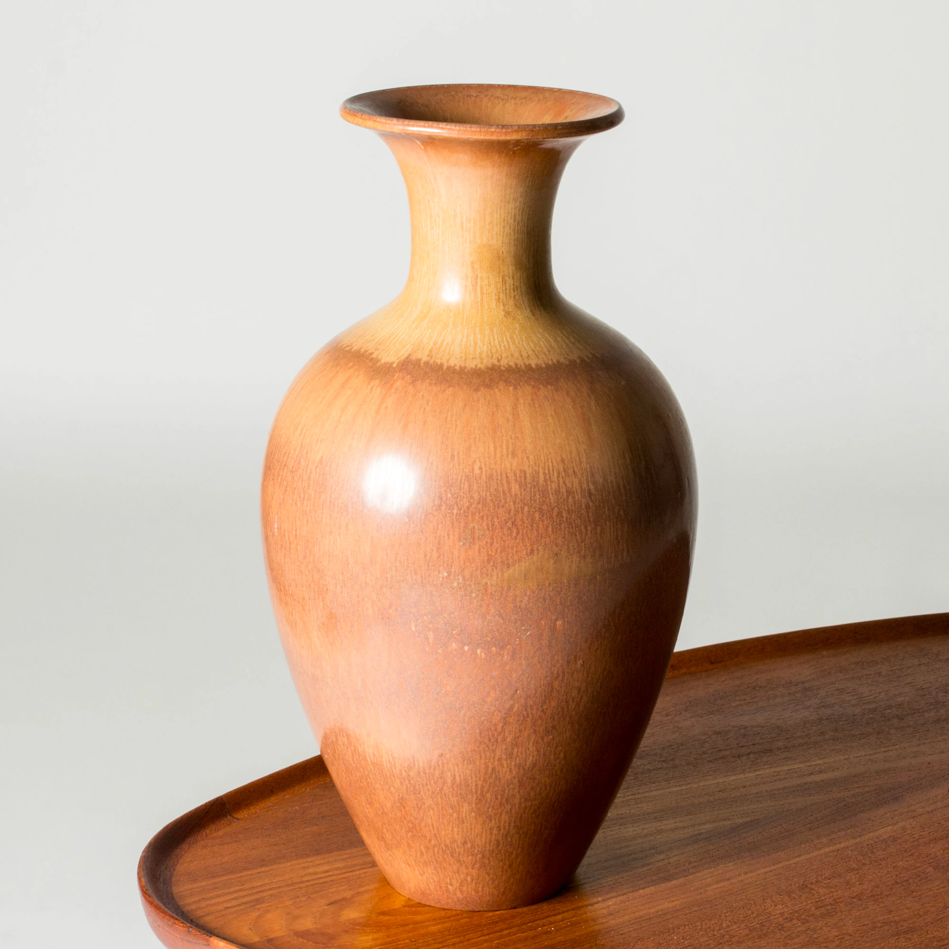 Midcentury Stoneware Floor Vase by Gunnar Nylund