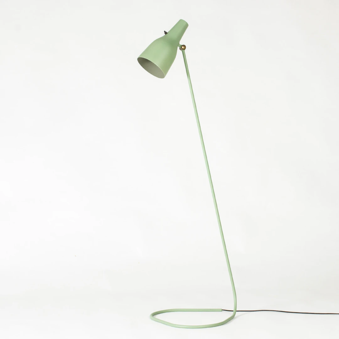 Midcentury floor lamp by Hans Bergström