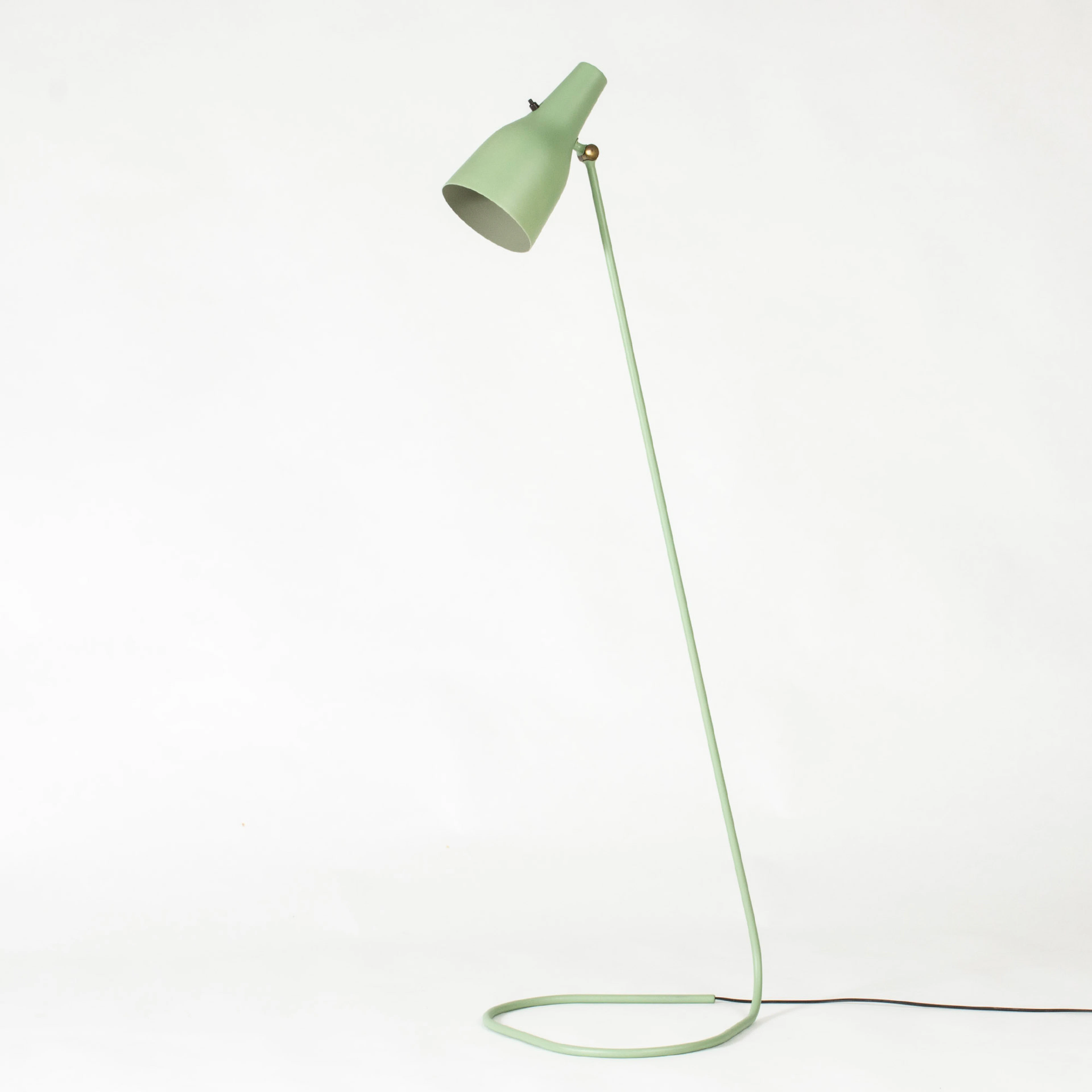 Midcentury floor lamp by Hans Bergström