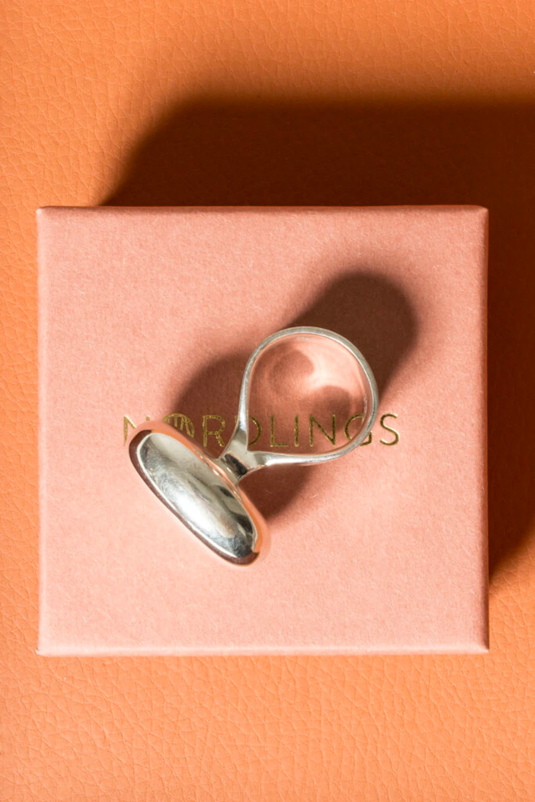 Silver “Pod” ring #155 by Torun Bülow-Hübe