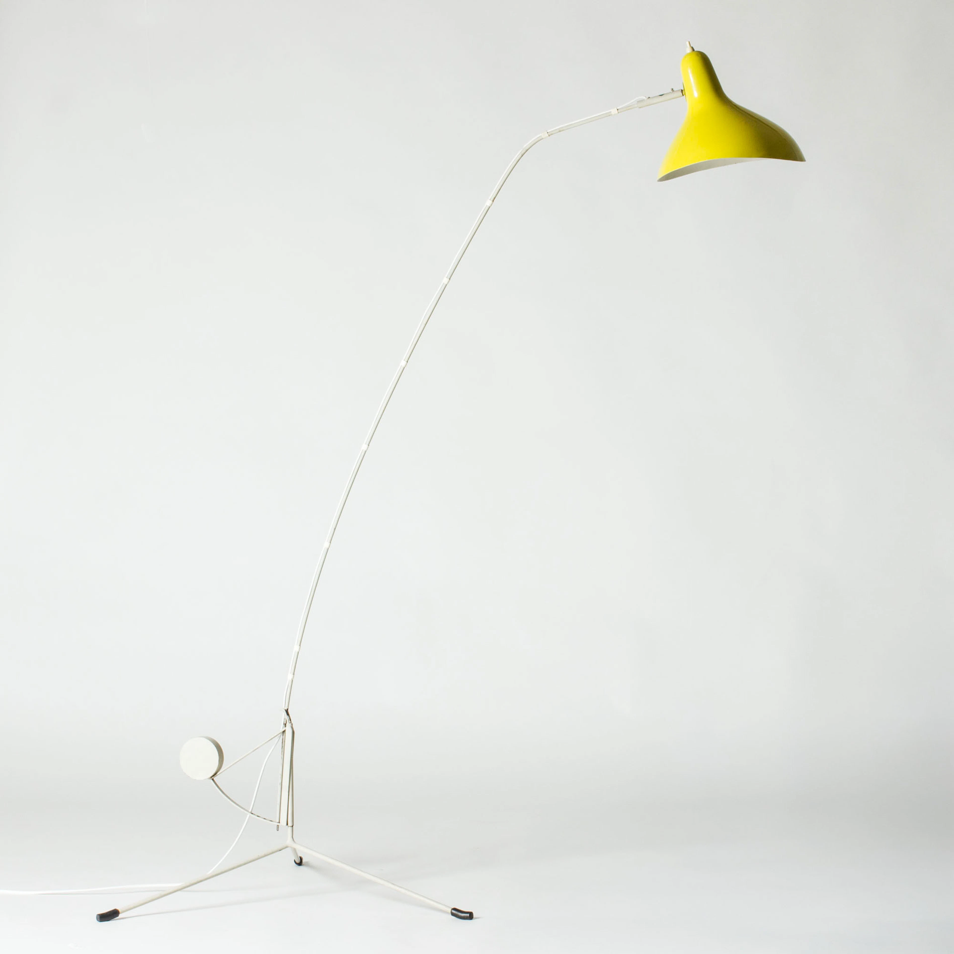Modernist “Mantis” floor lamp by Bernard Schottlander