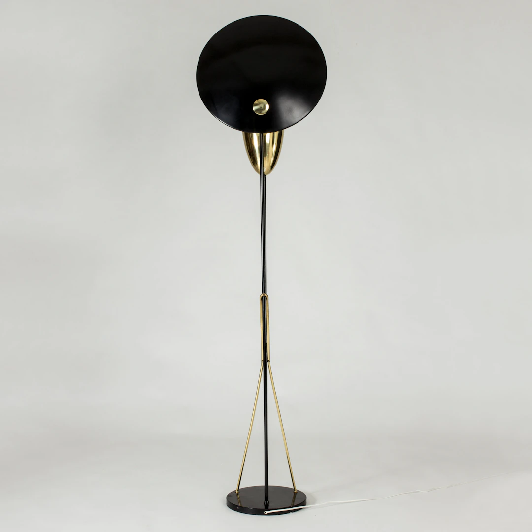 Vintage floor lamp by Svend Aage Holm Sørensen