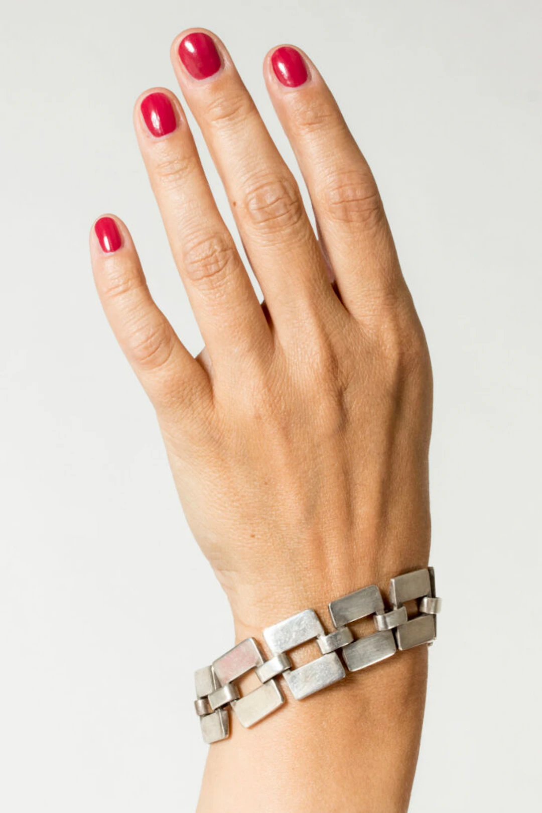 Silver bracelet by Sven-Erik Högberg