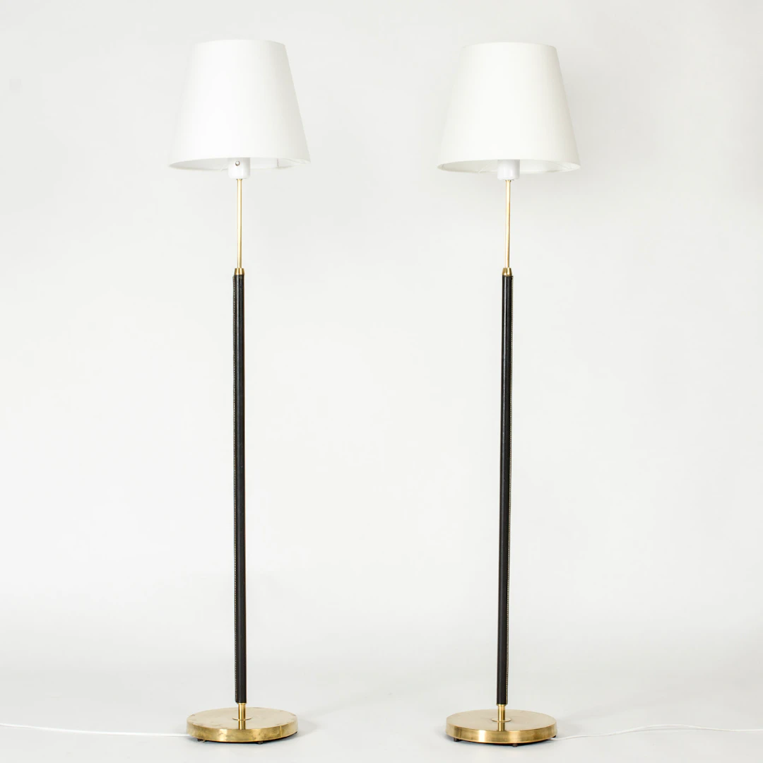 Pair of floor lamps from Falkenbergs Belysning