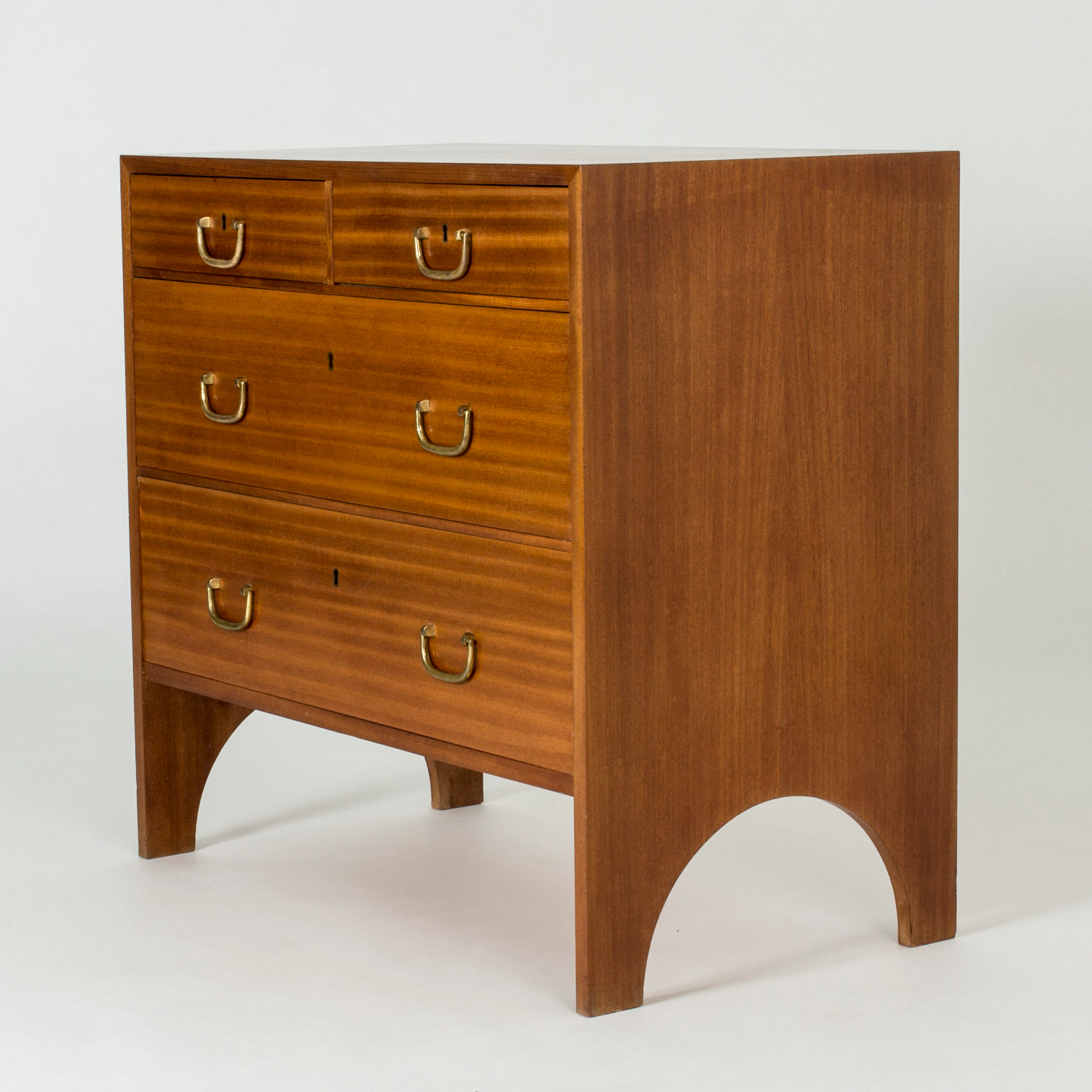 Mahogany chest of drawers by Josef Frank